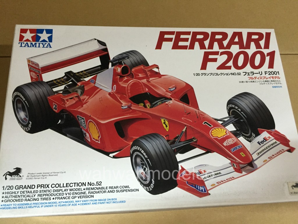 Ferrari F2001 タミヤ Amazon.com: Ferrari F2001 Formula 1 1/20 Tamiya : Arts
