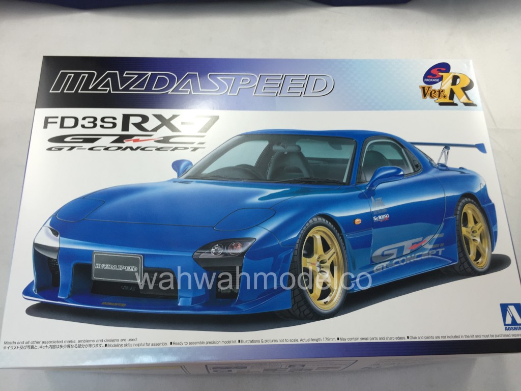 MAZDASPEED RX-7A-specTYPEGT-C プラモデル 1/24 Amazon.com: Aoshima Mazda Mazdaspeed FD3S RX-7 A Spec GT C-99 1:24
