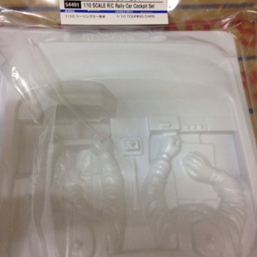 Tamiya 54491 - Set Cockpit Pour Voiture RC Rallye - Détails Intérieurs - Neuf Sous Blister