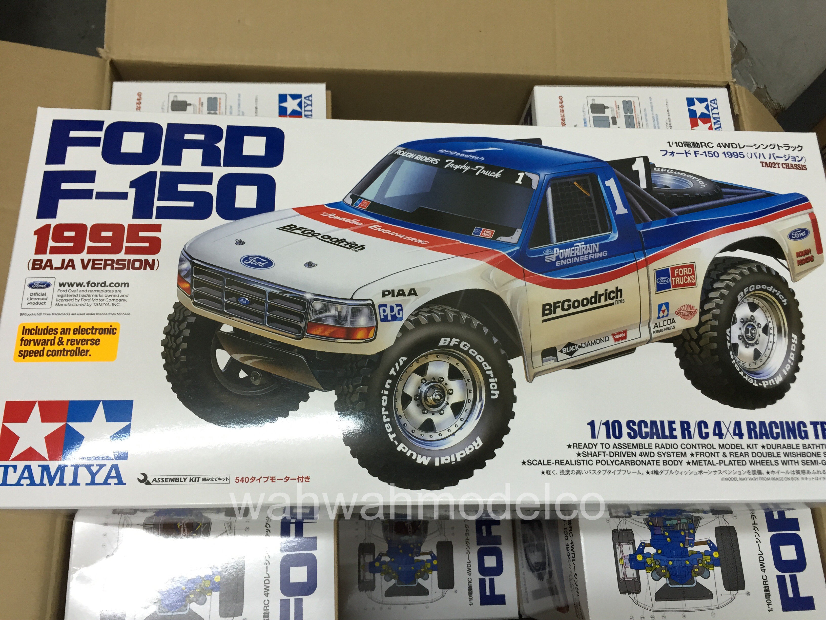 Tamiya 58495 1/10 Ford F-150 1995 – TA02T Baja Version w/ESC