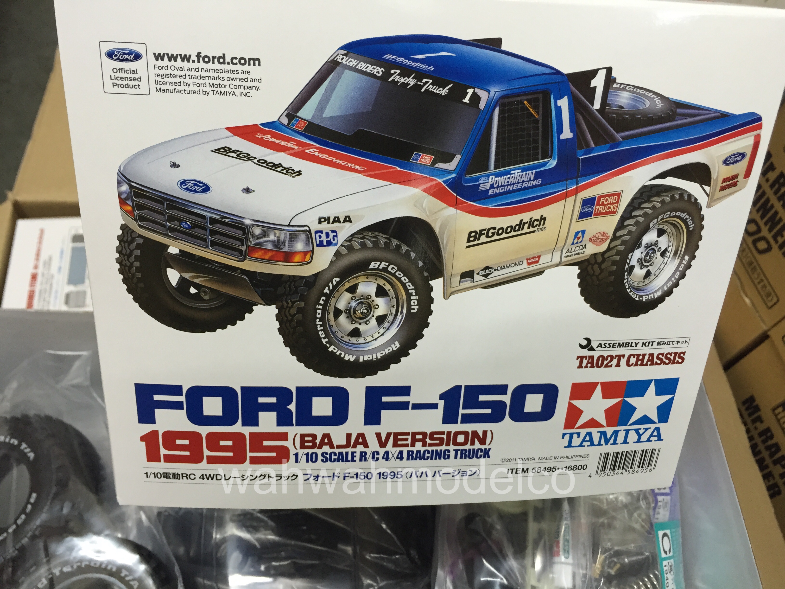 Tamiya 58495 1/10 Ford F-150 1995 – TA02T Baja Version w/ESC