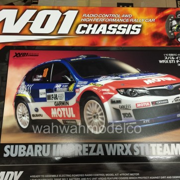 タミヤ スバル インプレッサ WRX STI チームアライ（XV-01