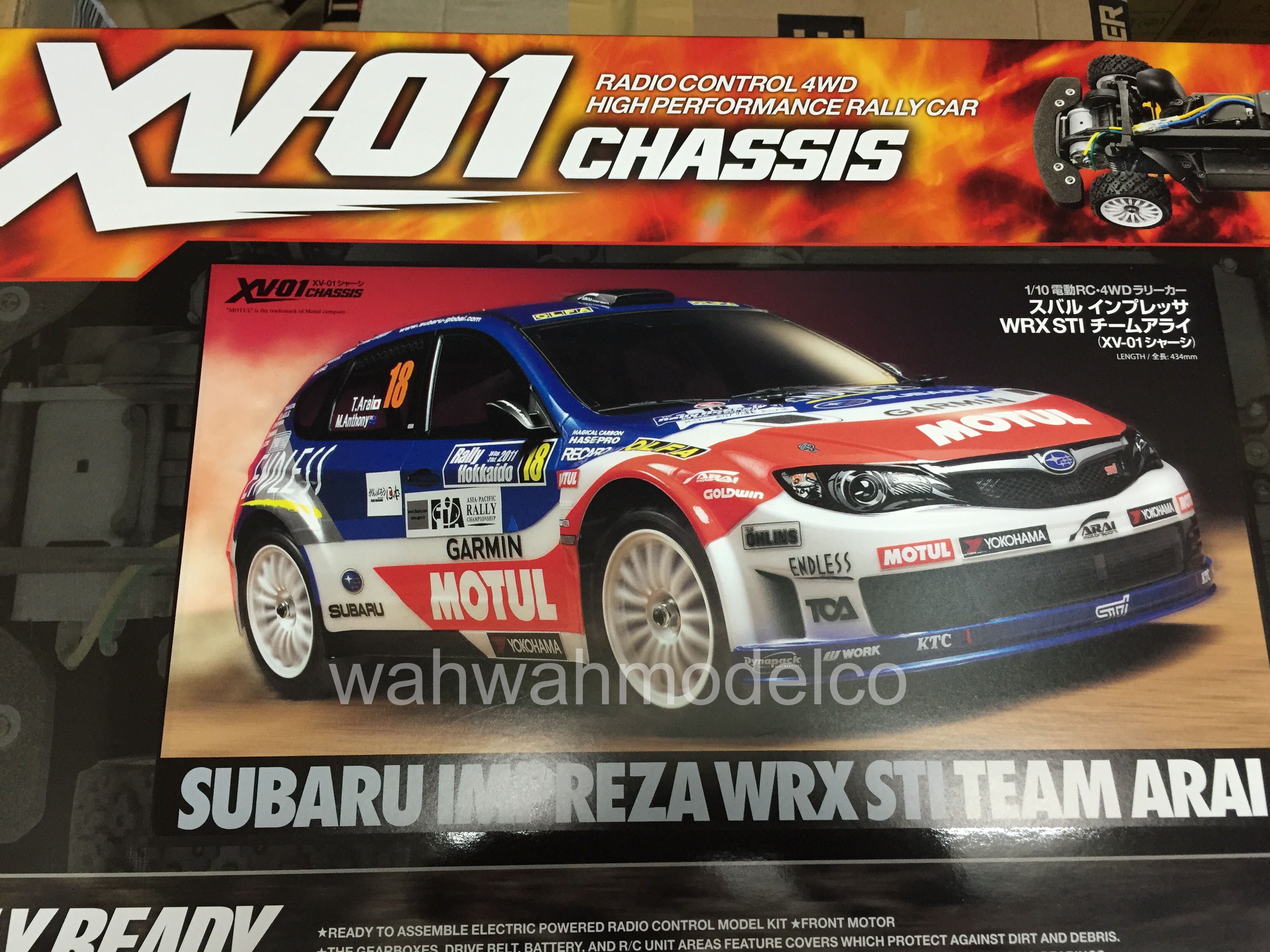 Tamiya 58528 1/10 RC Subaru Impreza WRX STi – XV-01 Team Arai