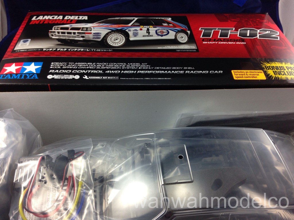 TAMIYA ランチア デルタインテグラーレDF-03 Raシャーシ 1/10 【公式通販】