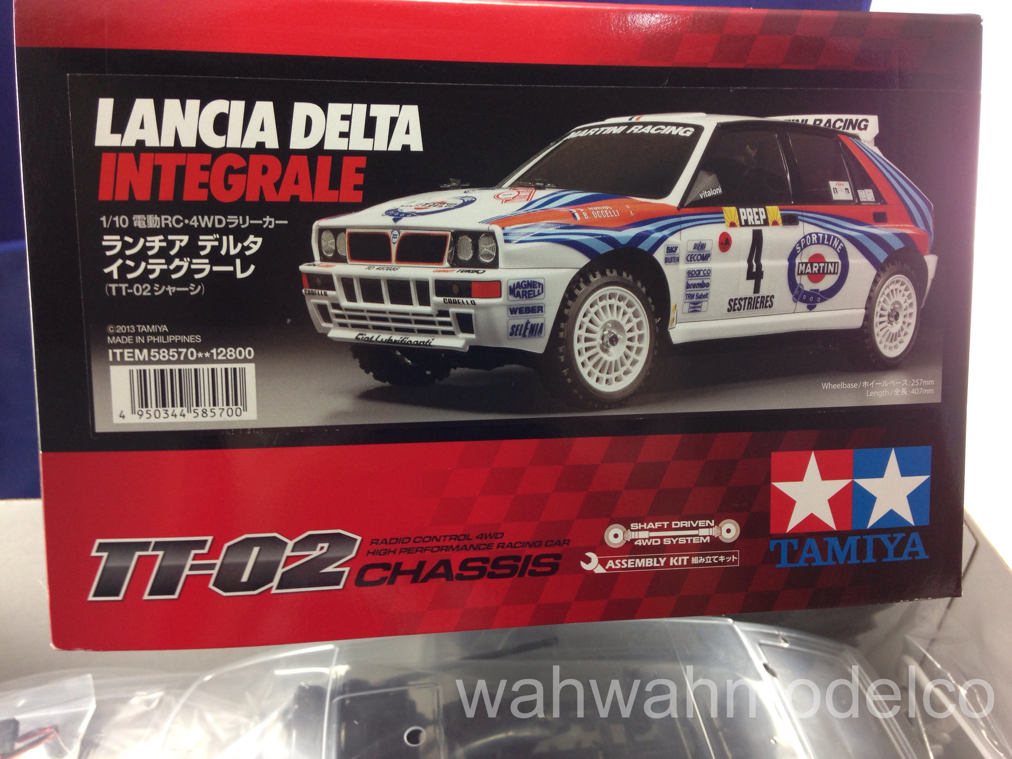 lancia delta integrale rc car