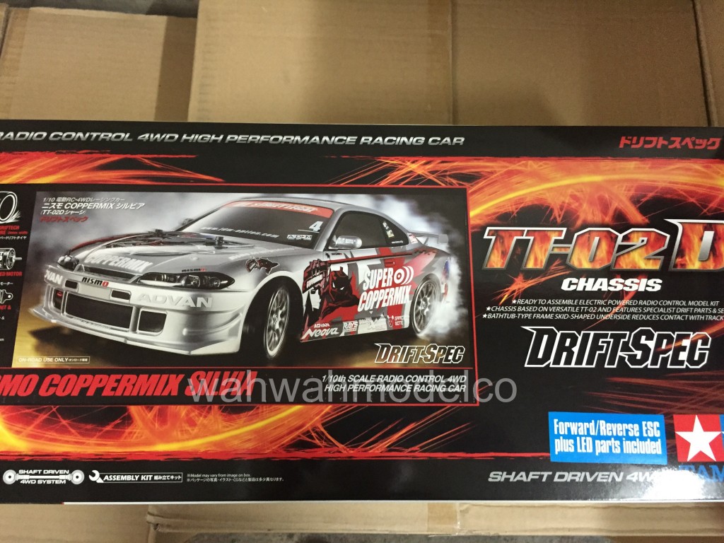 Tamiya 1/10 Tb-02 Nismo Coppermix Silvia Drift Spec Led