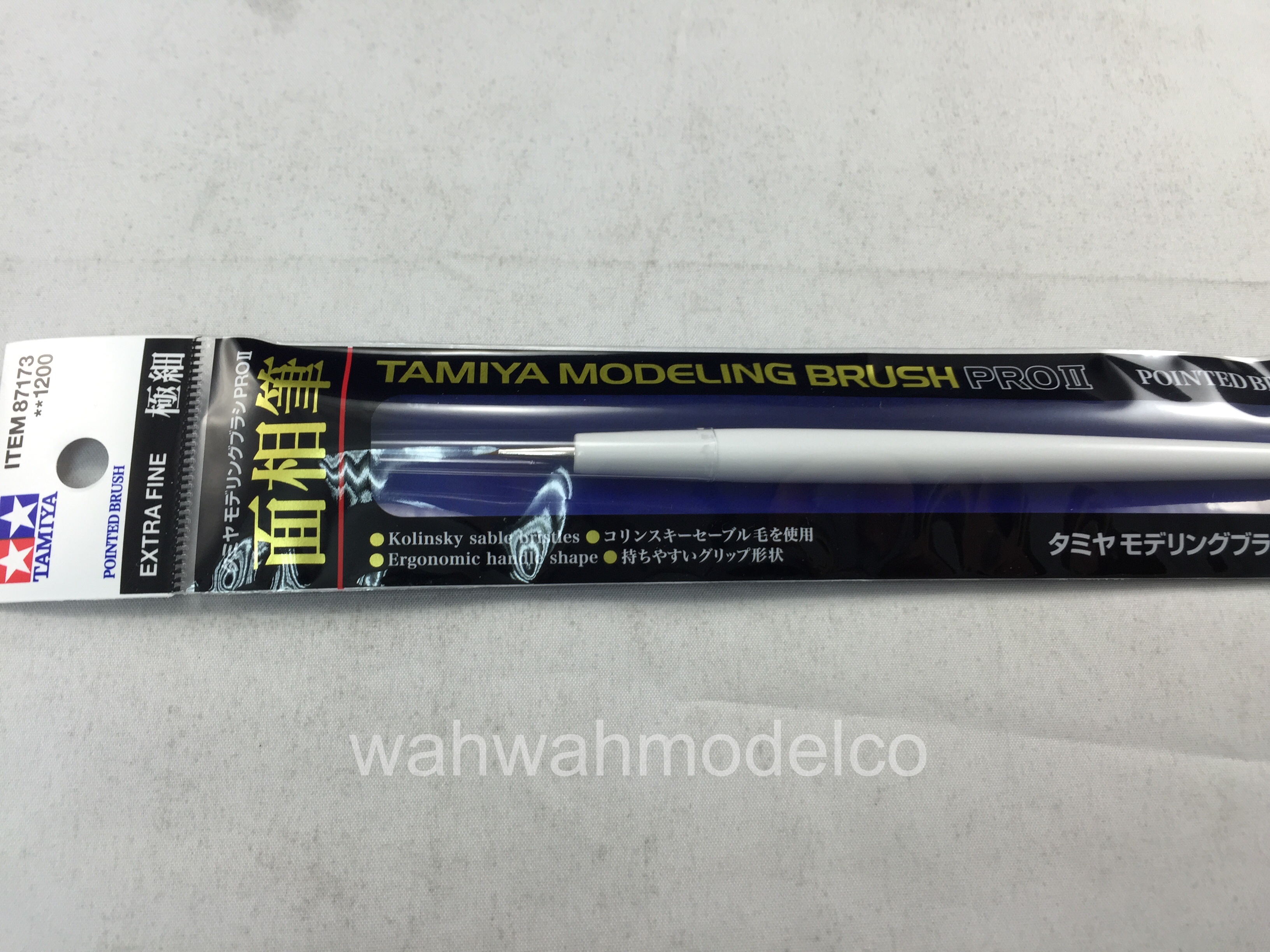 Tamiya Modeling Brush Pro Pointed Brush No.0 #87072