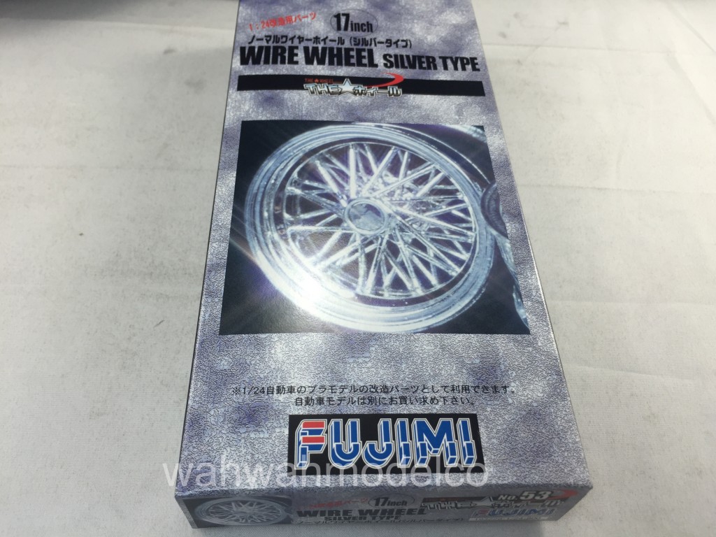 Fujimi 193557 Wheel-14 1/24 Normal Wire Silver Typ