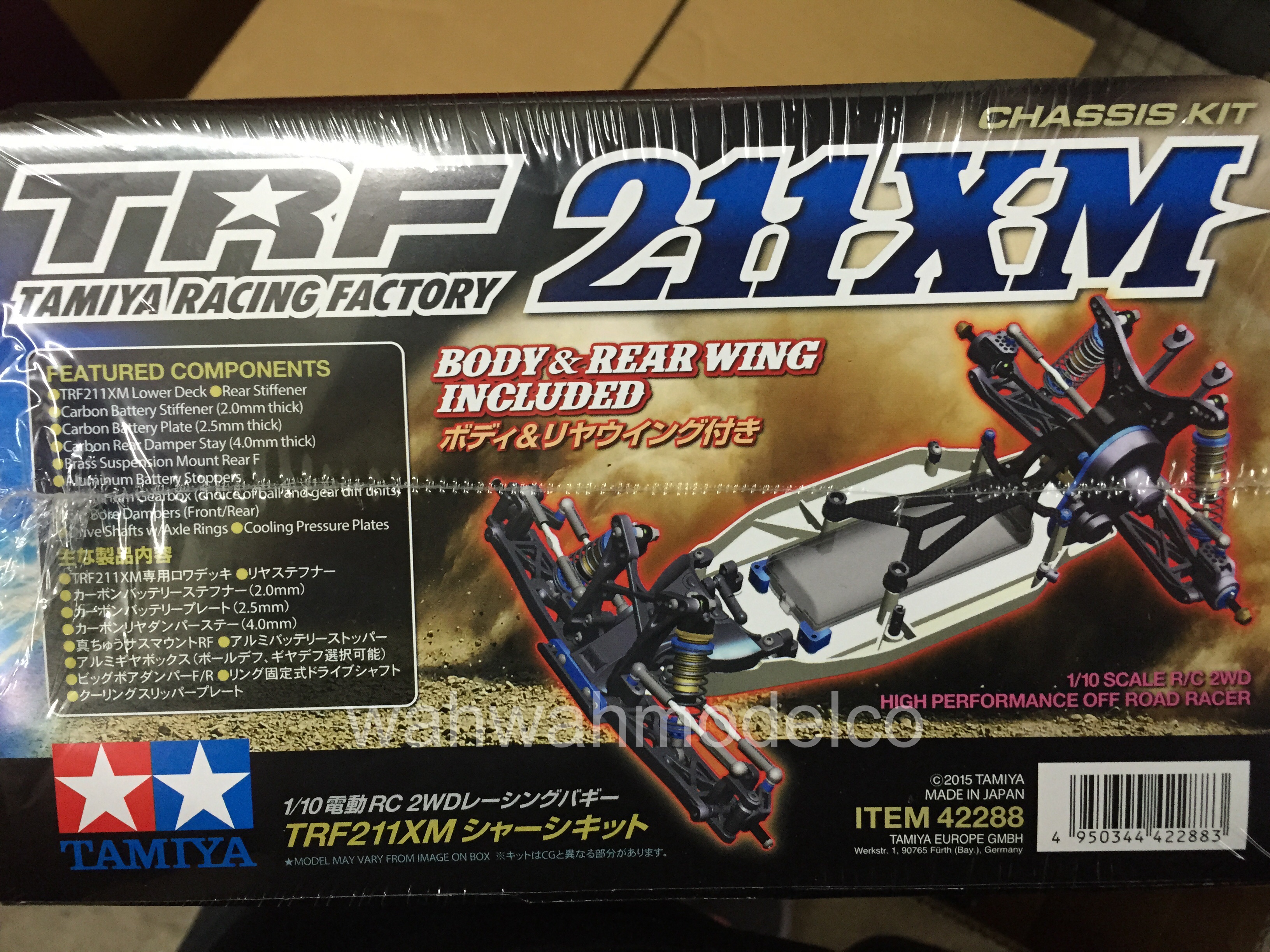 TAMIYA TRF211XM シャーシキット Tamiya 42288 RC TRF211XM Chassis Kit / Tamiya USA