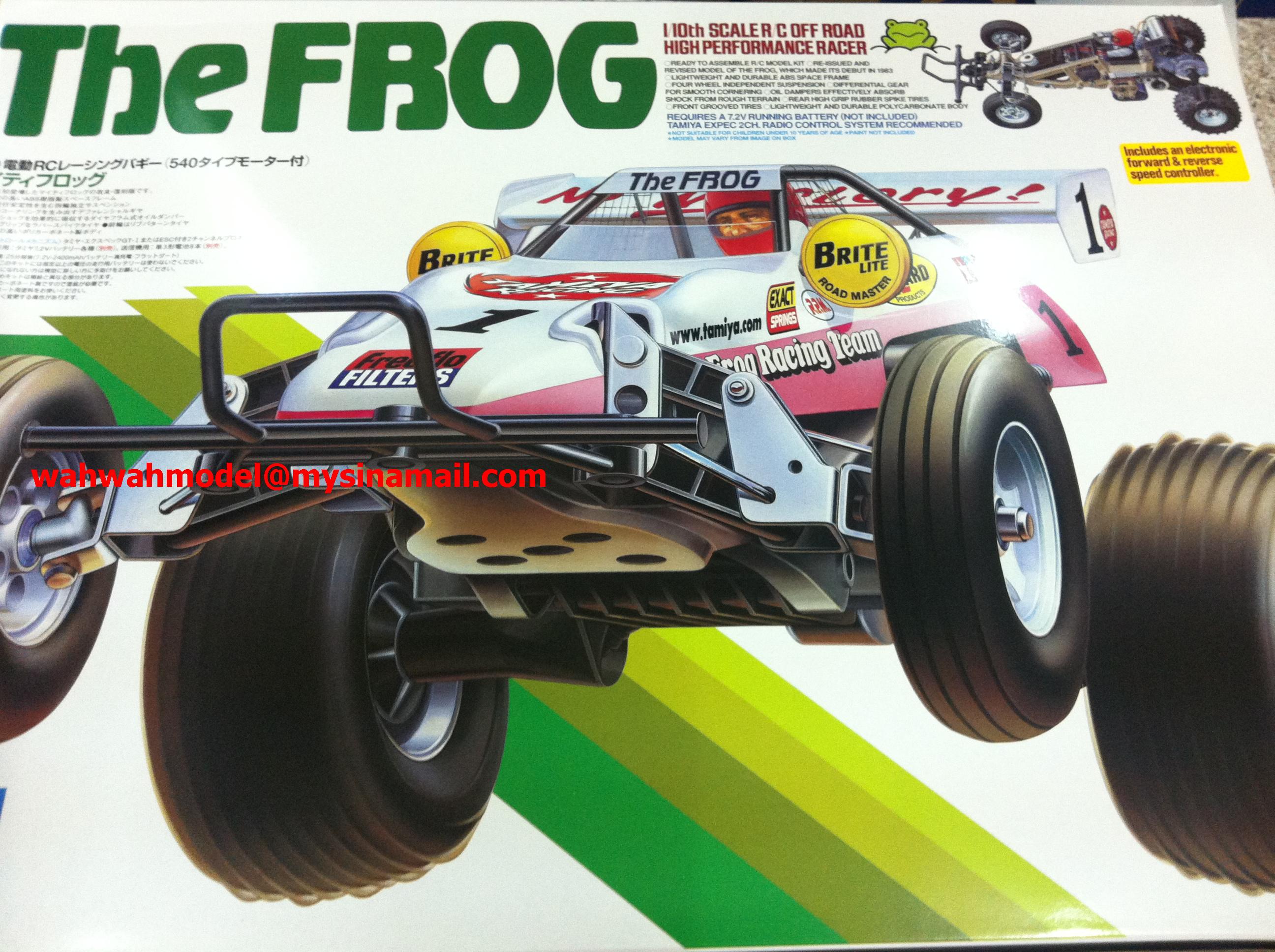 the frog rc car kit