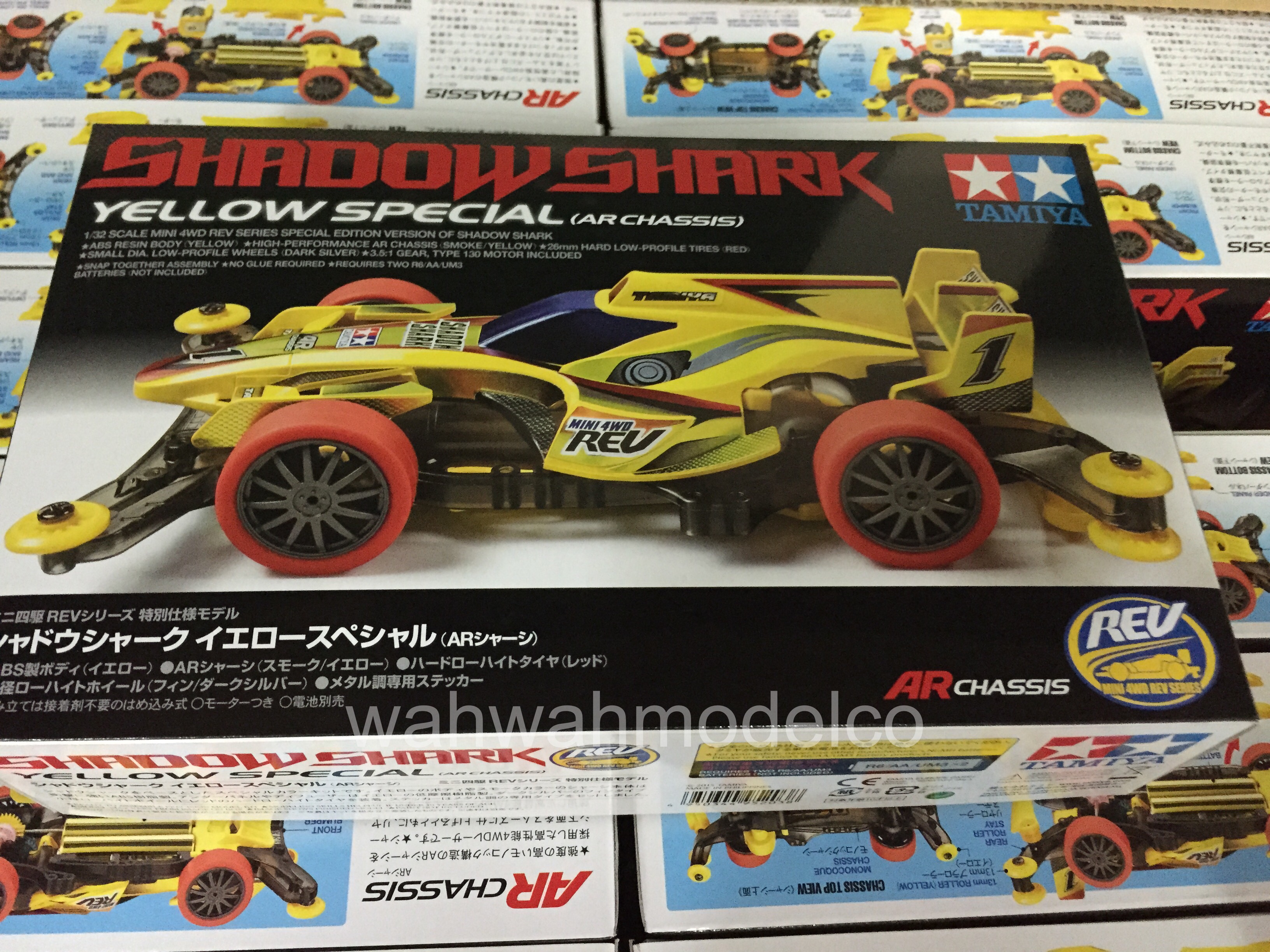 Chronologie Pour Shadow Shark Red Metallic  AR Chassis  1522361