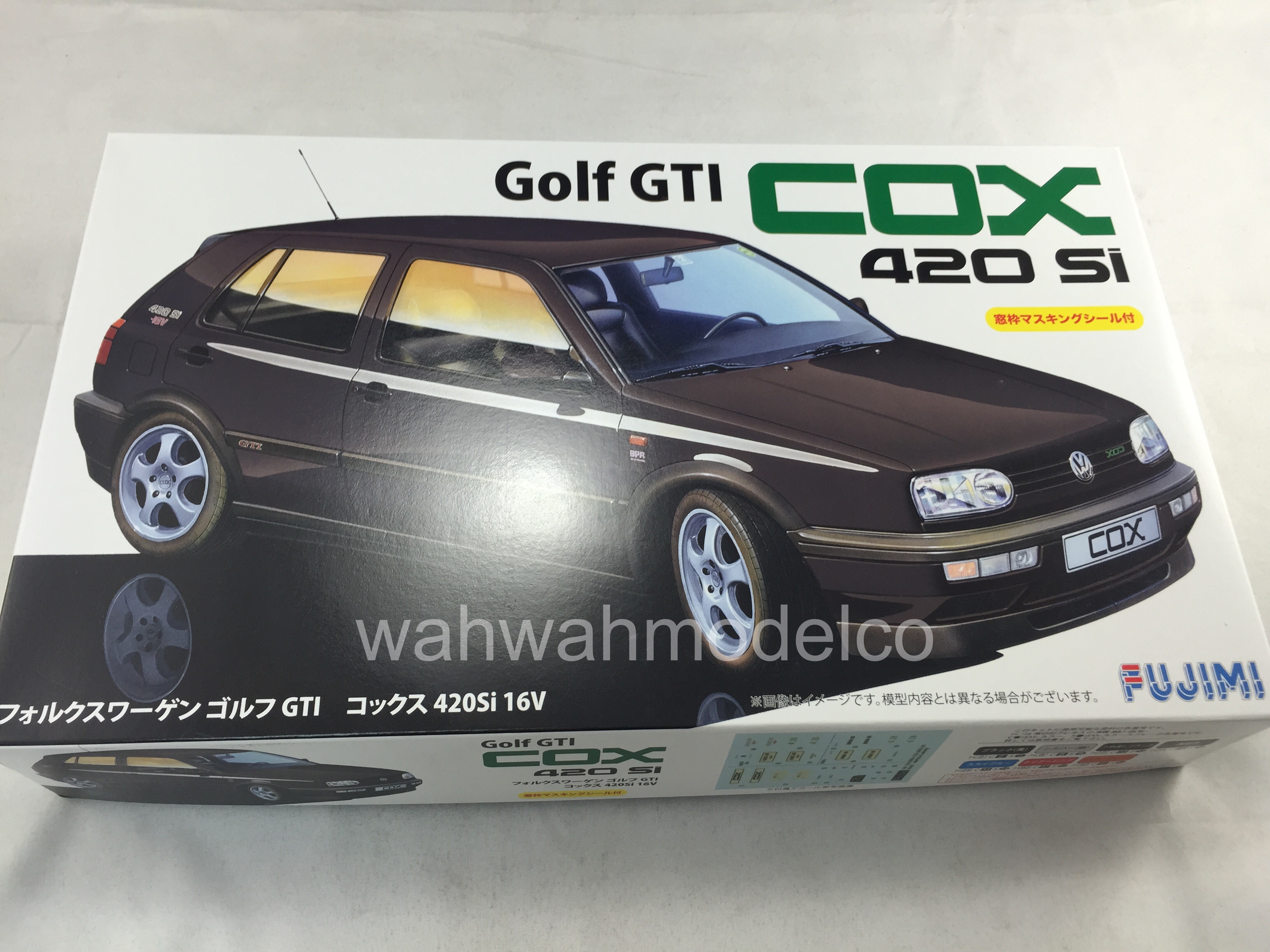 vw golf model kit
