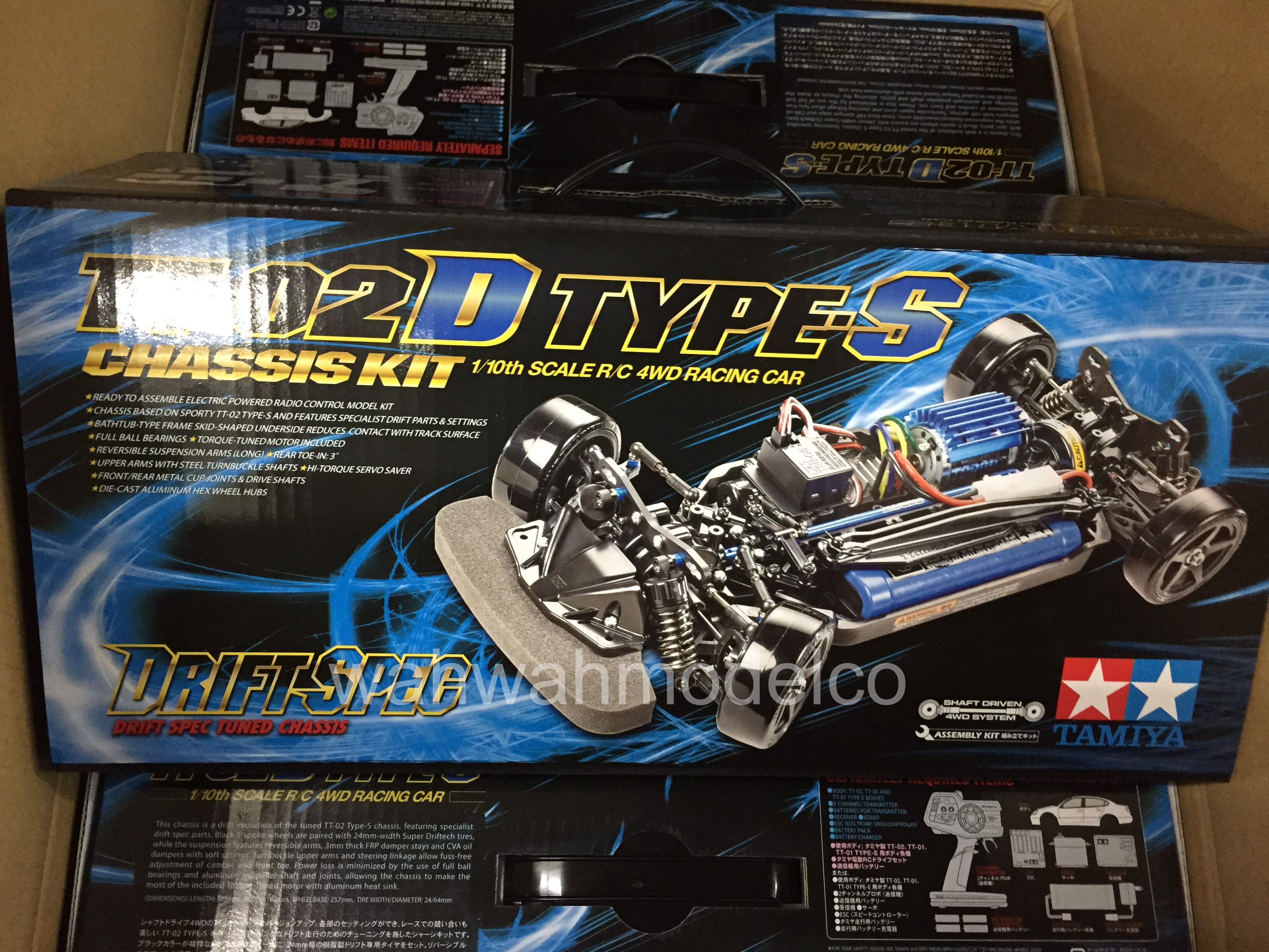 tamiya tt02 drift spec