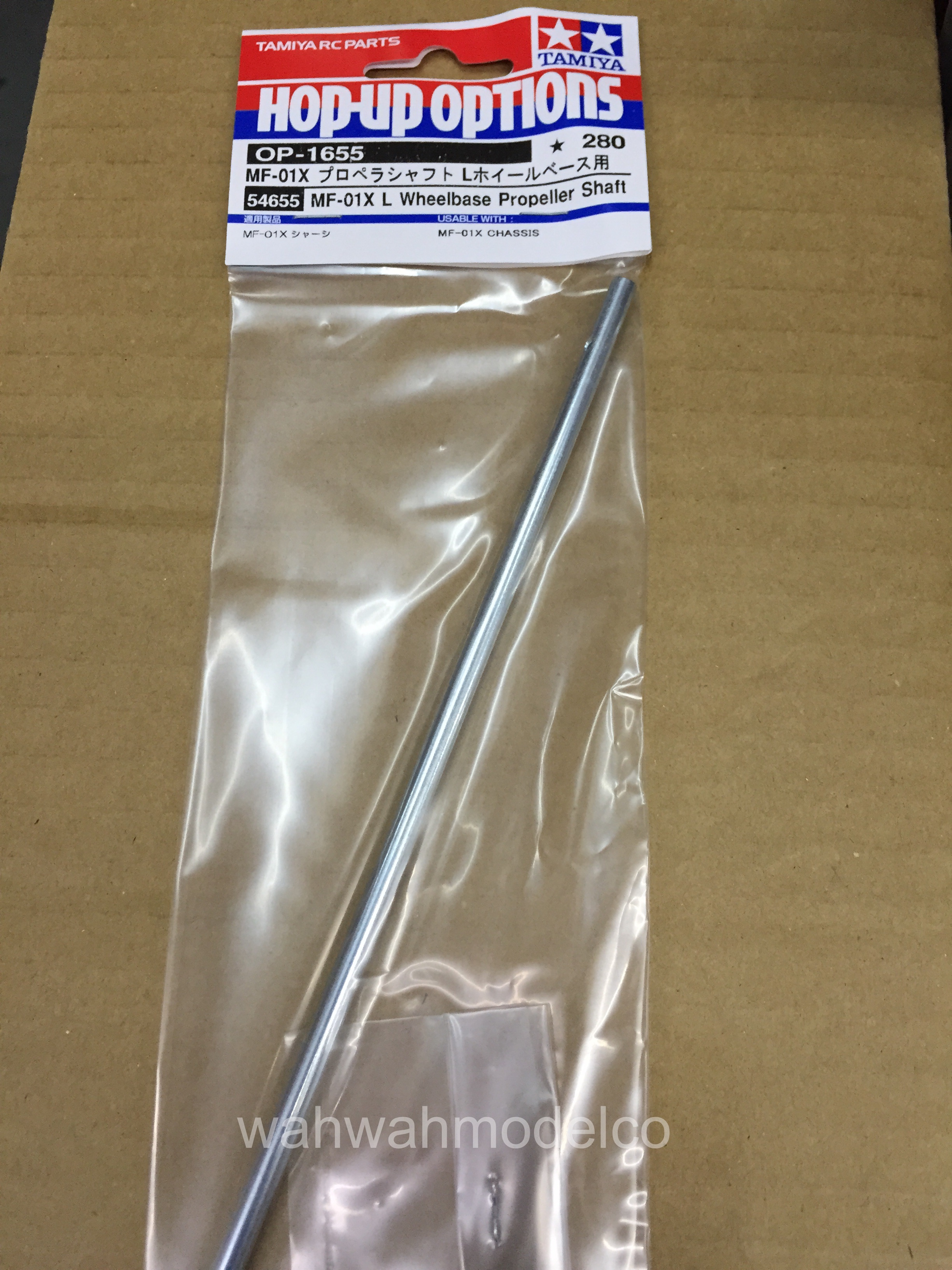 Tamiya 54655 RC L Wheelbase Propeller Shaft - MF-01X - WAH WAH