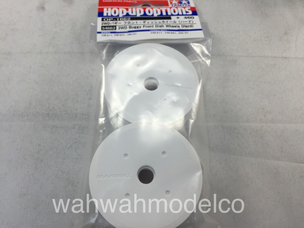 Tamiya Hop up Options No.1682 OP.1862 Buggy Rear Star Dish Wheel (Blue) 54682