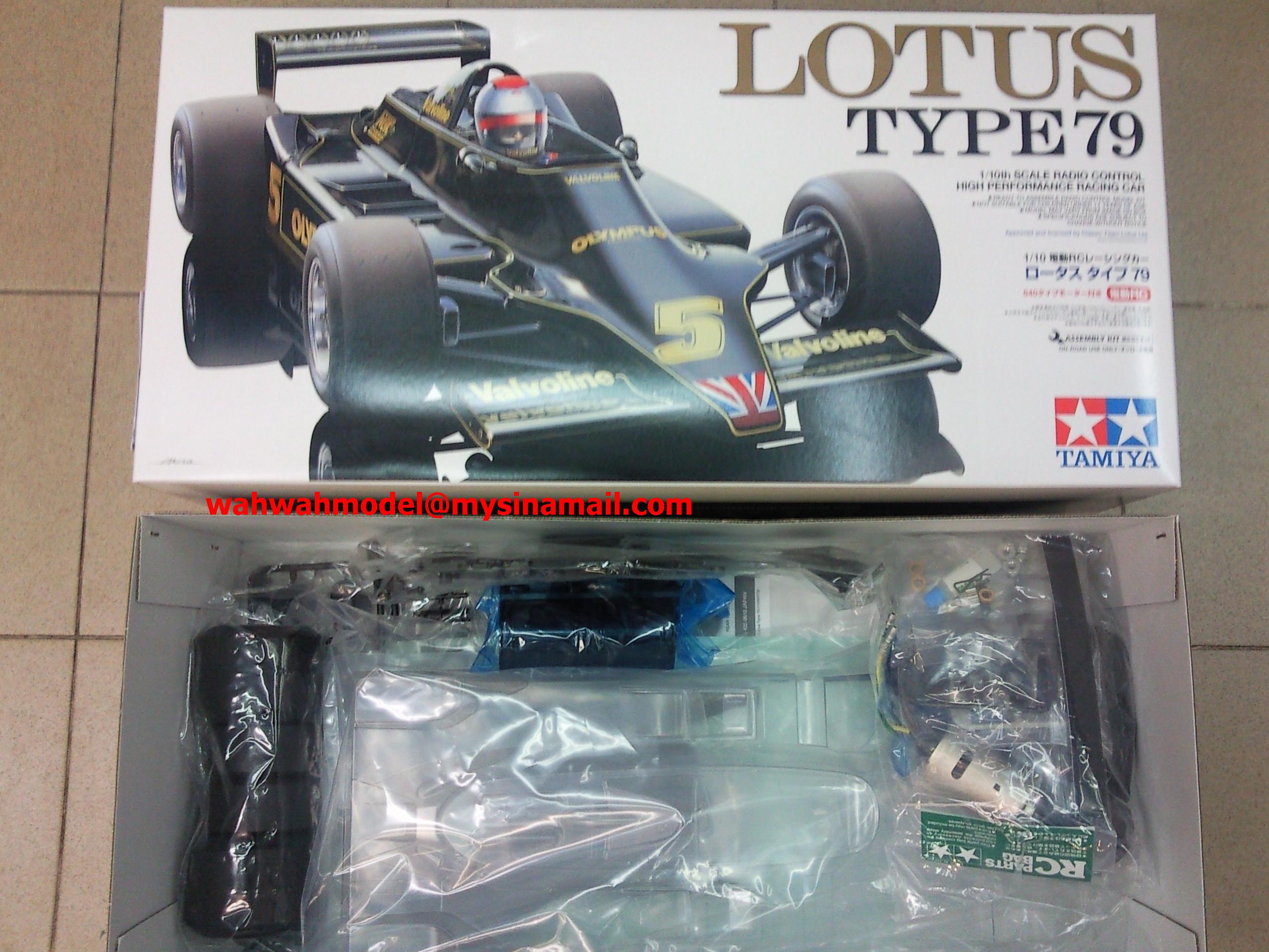 Amazon.com: Tamiya 300084122 RC F104 W Lotus Type 79, Model