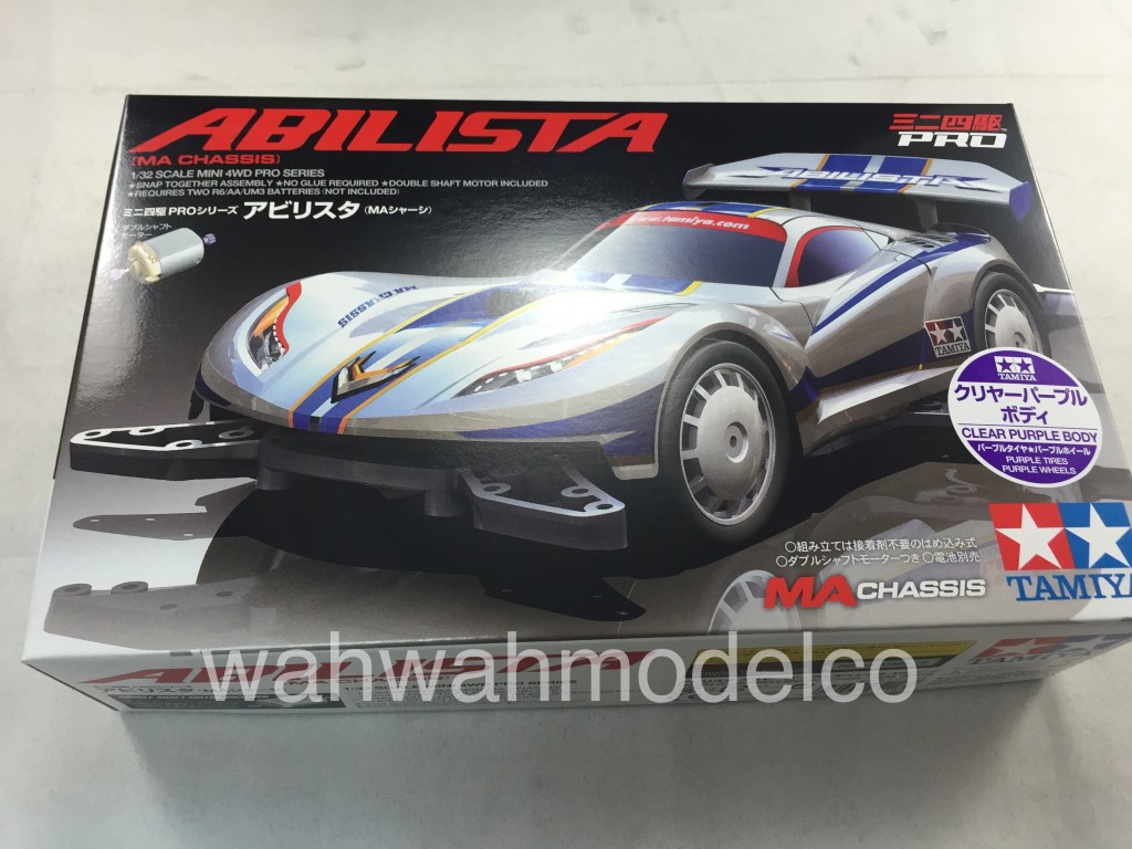 TAMIYA MINI 4WD 18639 Kit 1/32 Abilista - MA Chassis TAMIYA MINI 4WD 18639 Kit 1/32 Abilista - MA Chassis