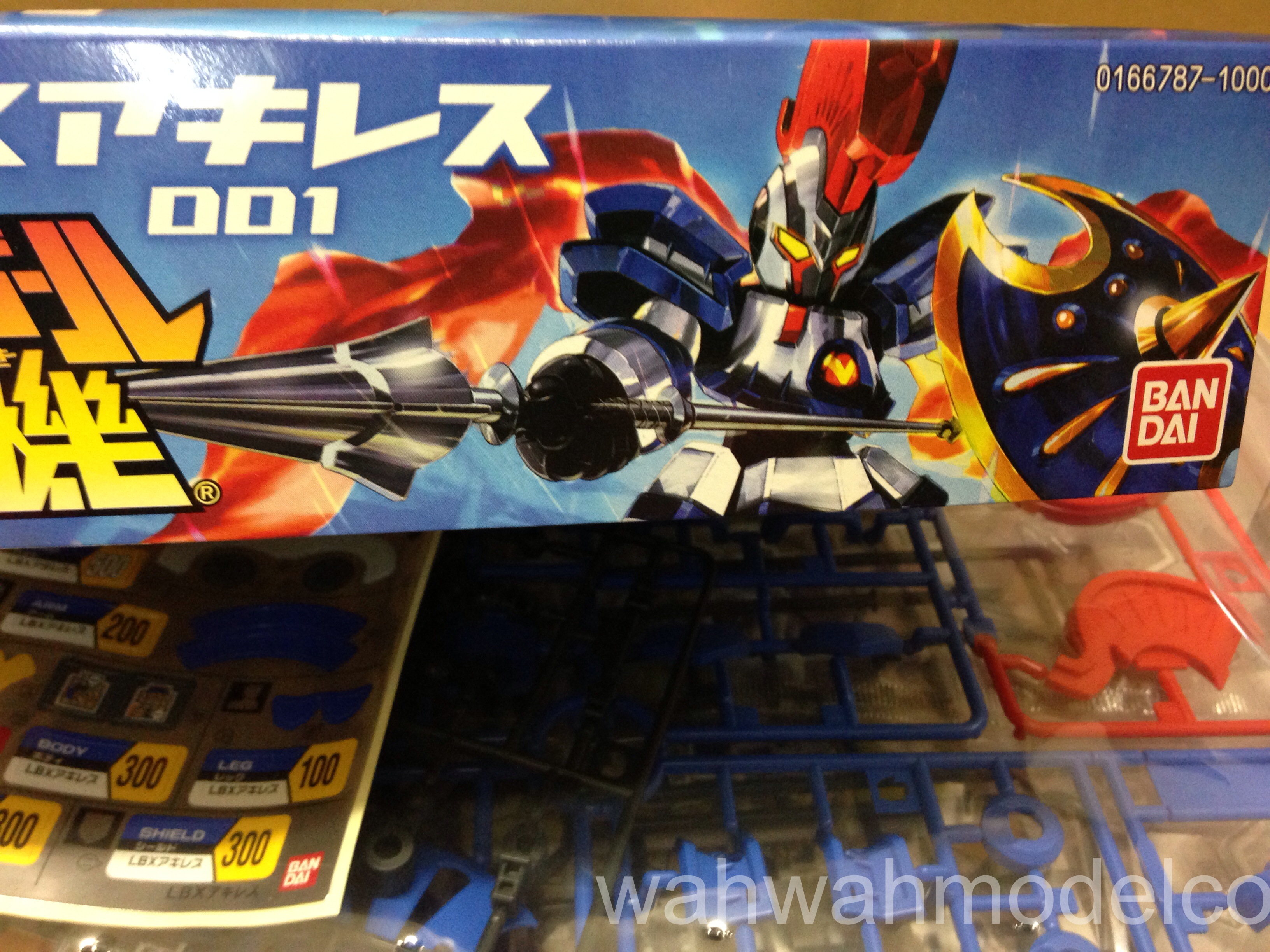 Bandai 166787 LBX 001 Achilles (Plastic model) - WAH WAH