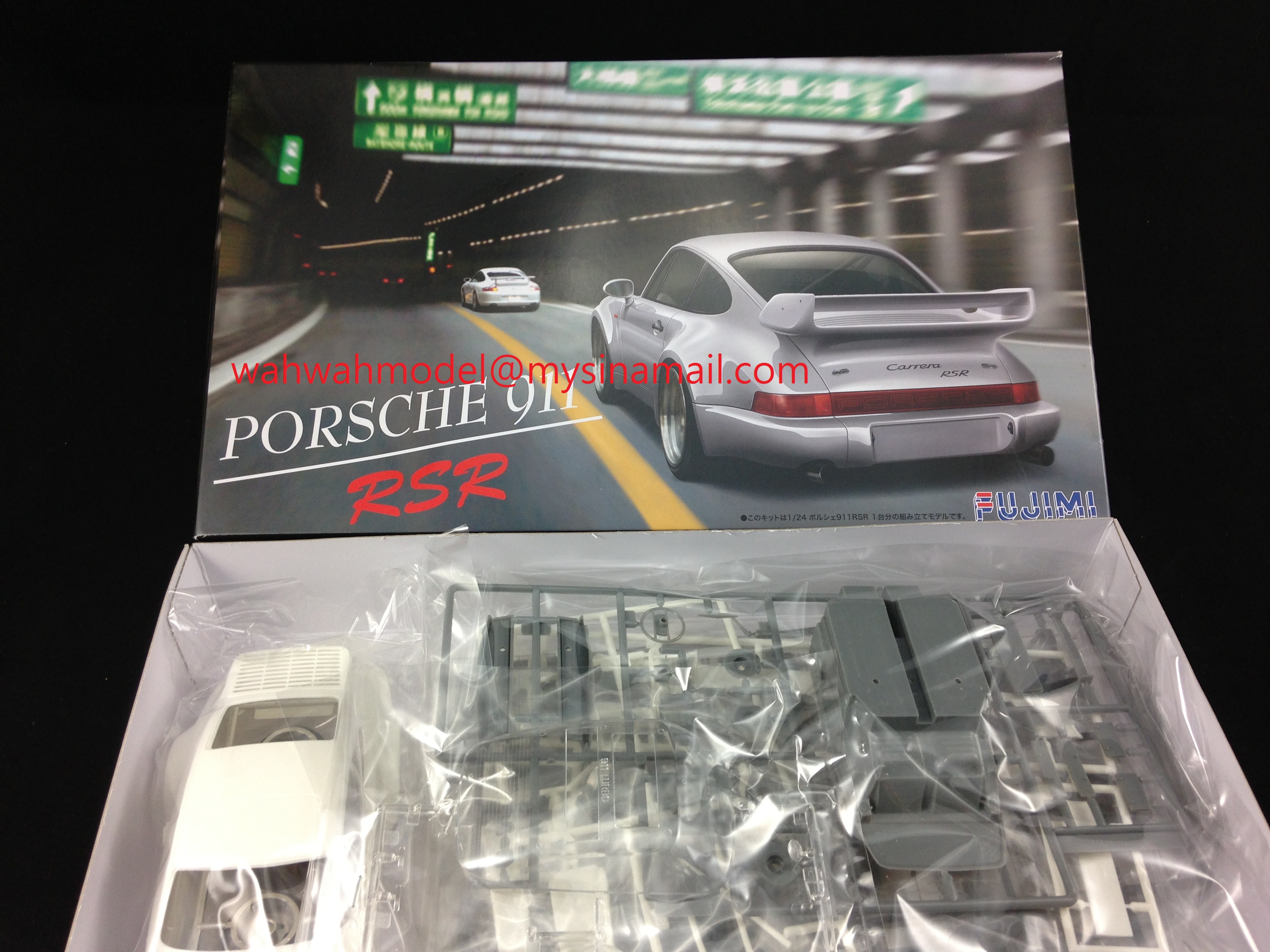 Fujimi 123110 1/24 RS28 Porsche 911 3.8 RSR Model Kit WAH WAH MODEL SHOP