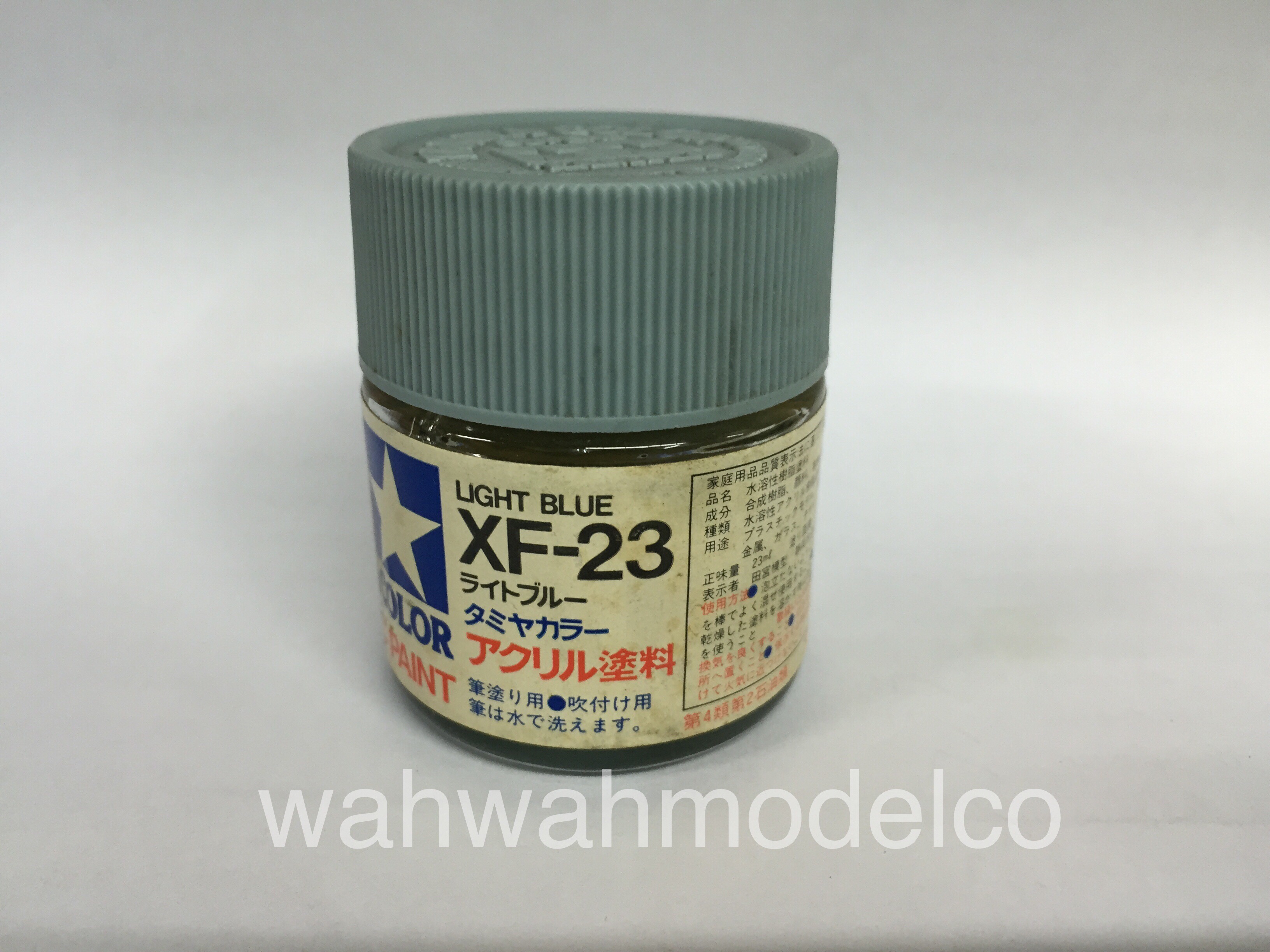 Tamiya 81323 Acrylic XF23 Light blue 23ml Bottle WAH WAH MODEL SHOP