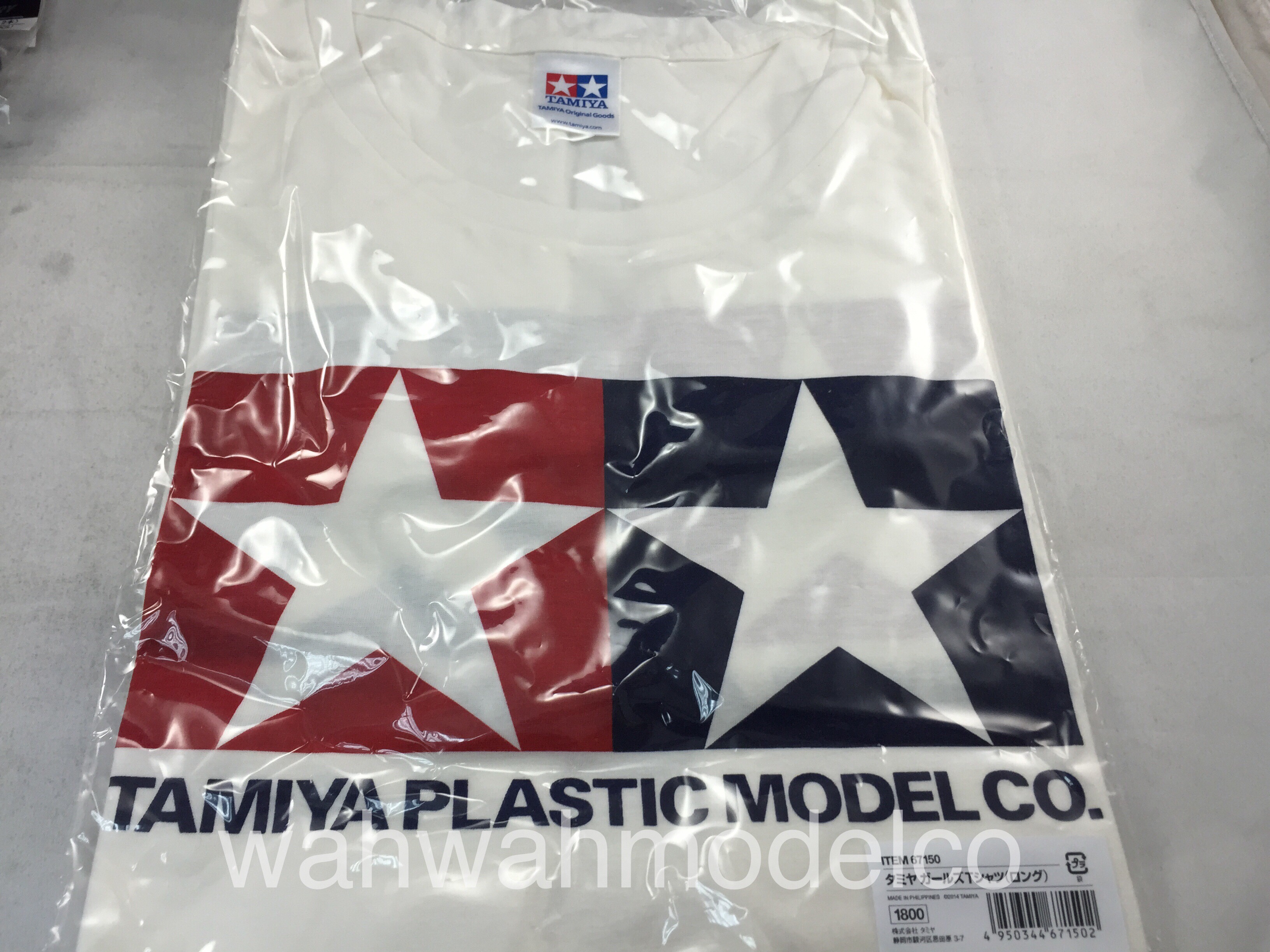 Tamiya 67150 Girls T-Shirt (Long) - WAH WAH MODEL SHOP 