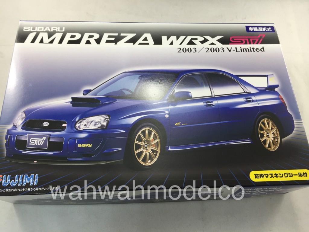 Fujimi 039404 ID-103 Subaru Impreza WRX Sti/2003 V-Limited 1/24