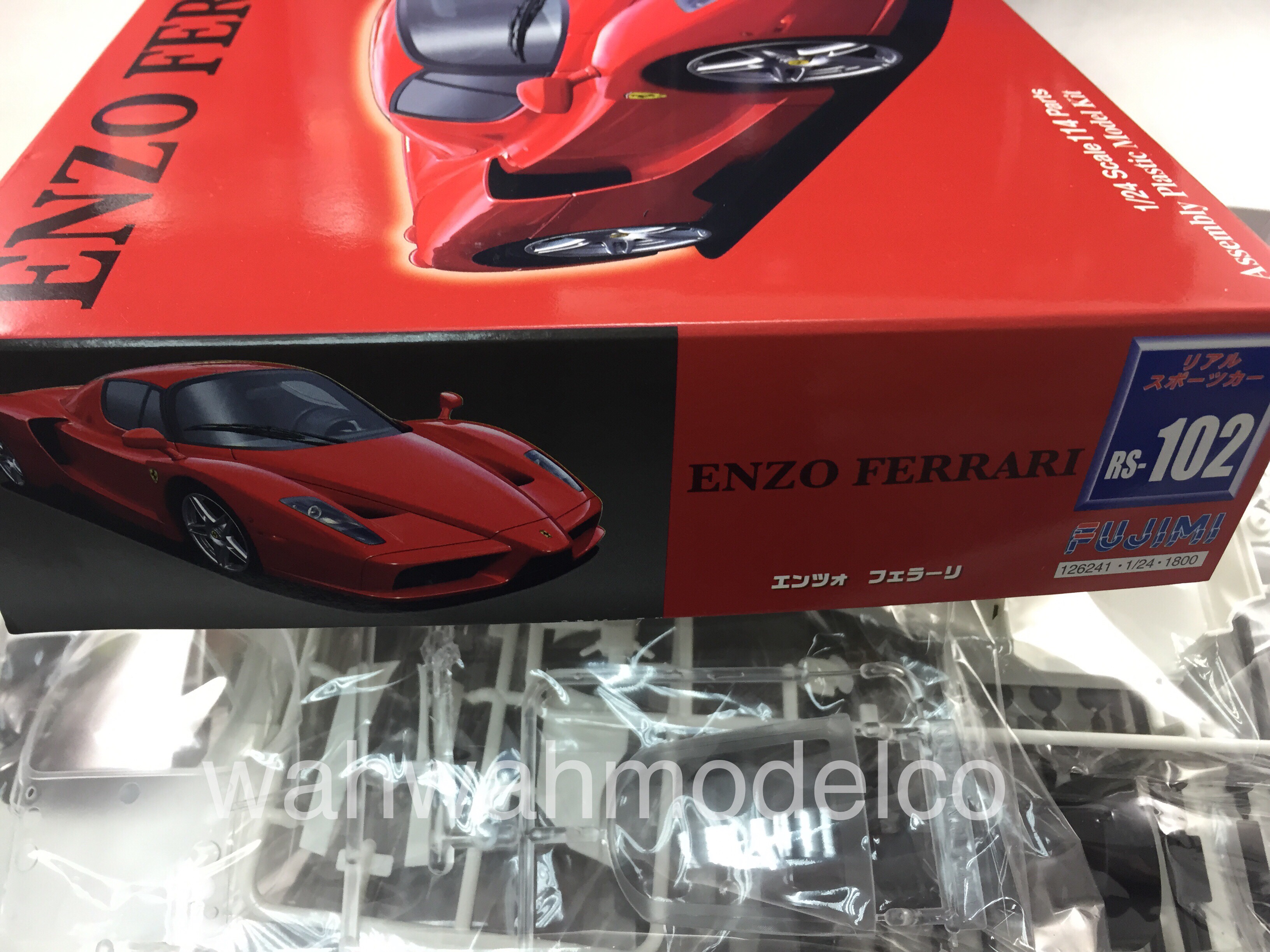 Fujimi 126241 RS102 Enzo Ferrari 1/24 Model Kit WAH WAH MODEL SHOP