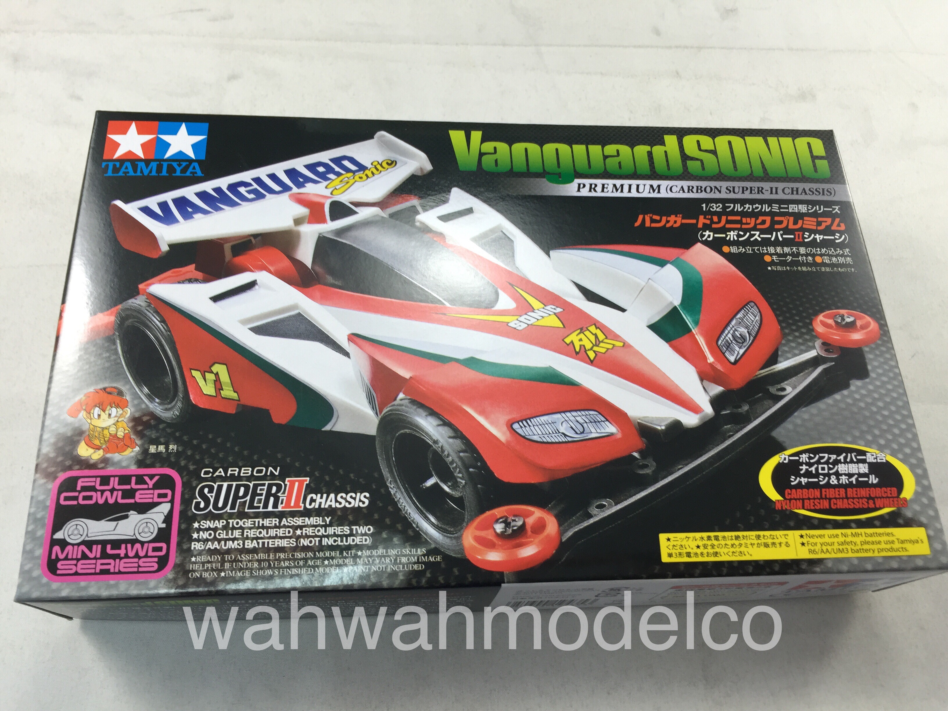 TAMIYA 19435 Mini 4WD 1/32 JR Vanguard Sonic Premium
