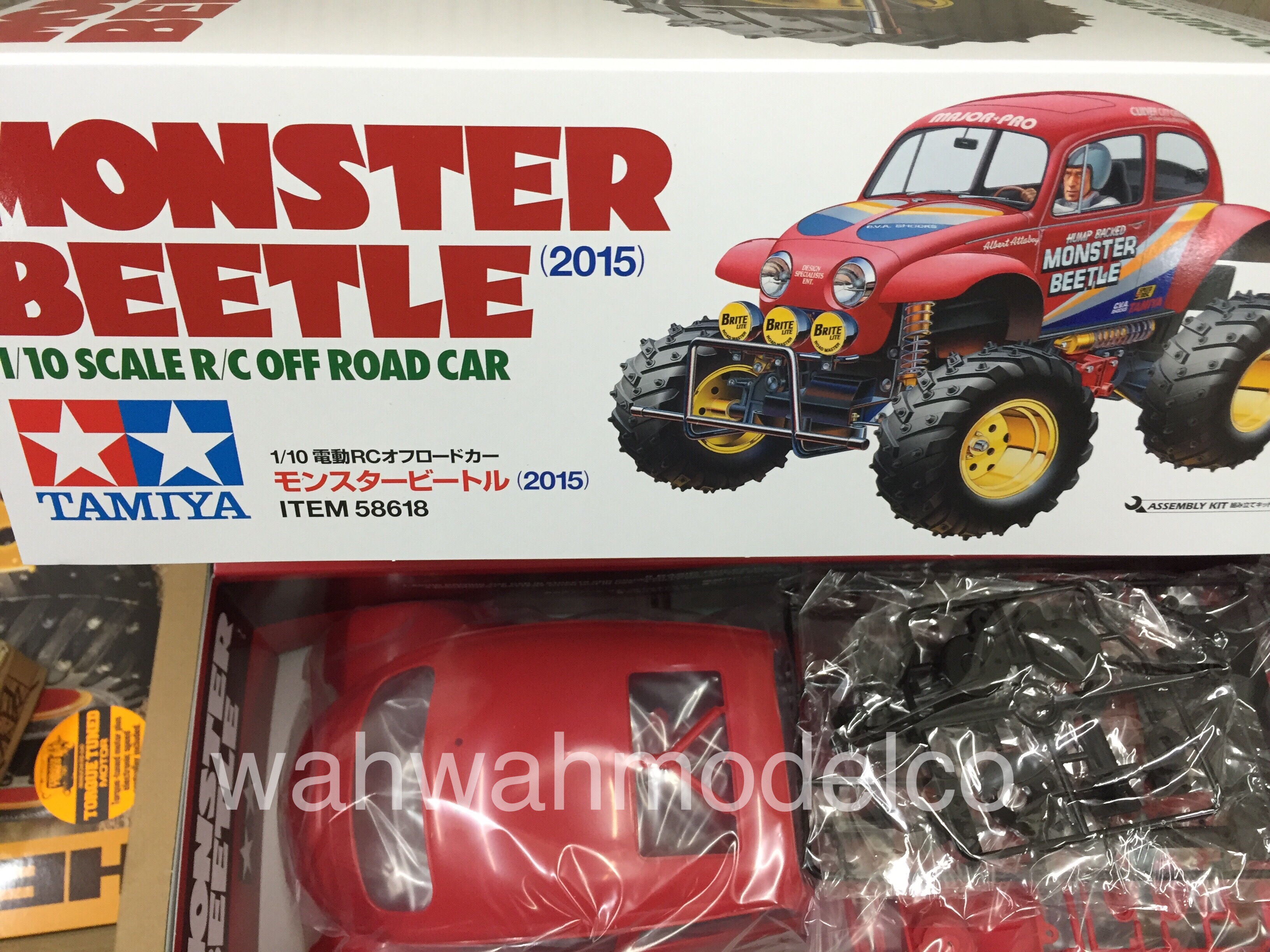 Tamiya 58618 1/10 Monster Beetle Re-release Off Roader - WAH
