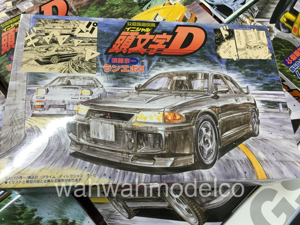 Fujimi 1381 1 24 Initial D 9 Lancer Evolution Iii Model Car Wah Wah Model Shop