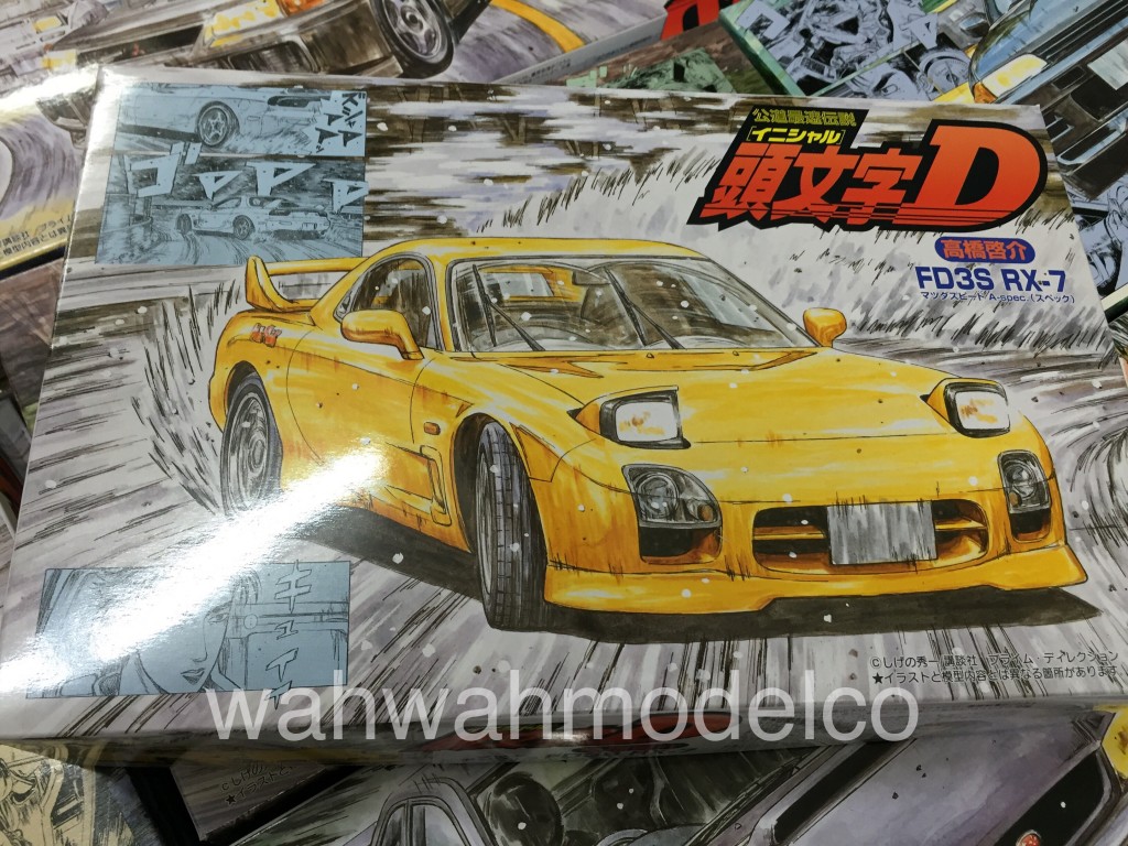 Fujimi 1428 1 24 Initial D 12 Fd 3s Rx 7 A Spec Takahashi Keisuke Ver Wah Wah Model Shop