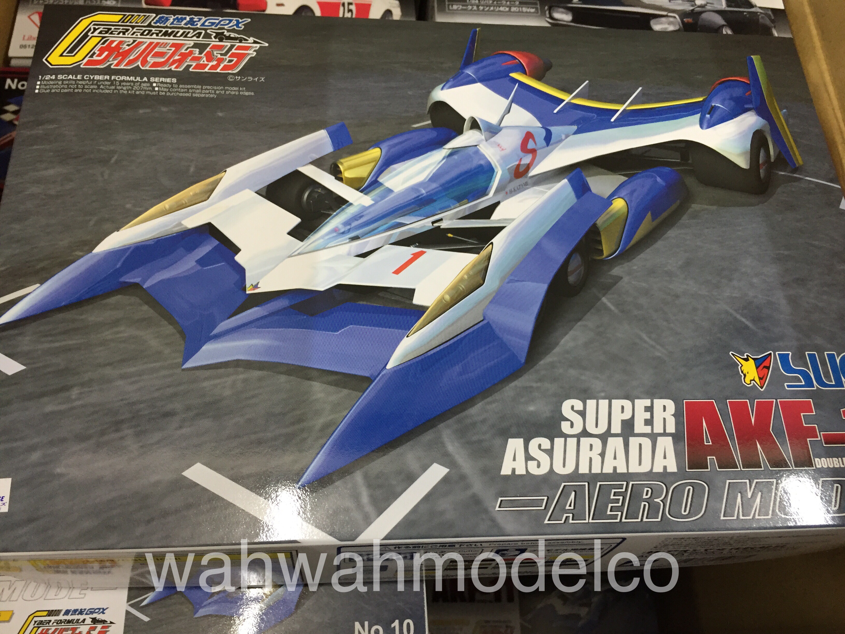 Aoshima Cyber Formula 10 Super Asurada Akf 11 Aero Mode Wah Wah Model Shop
