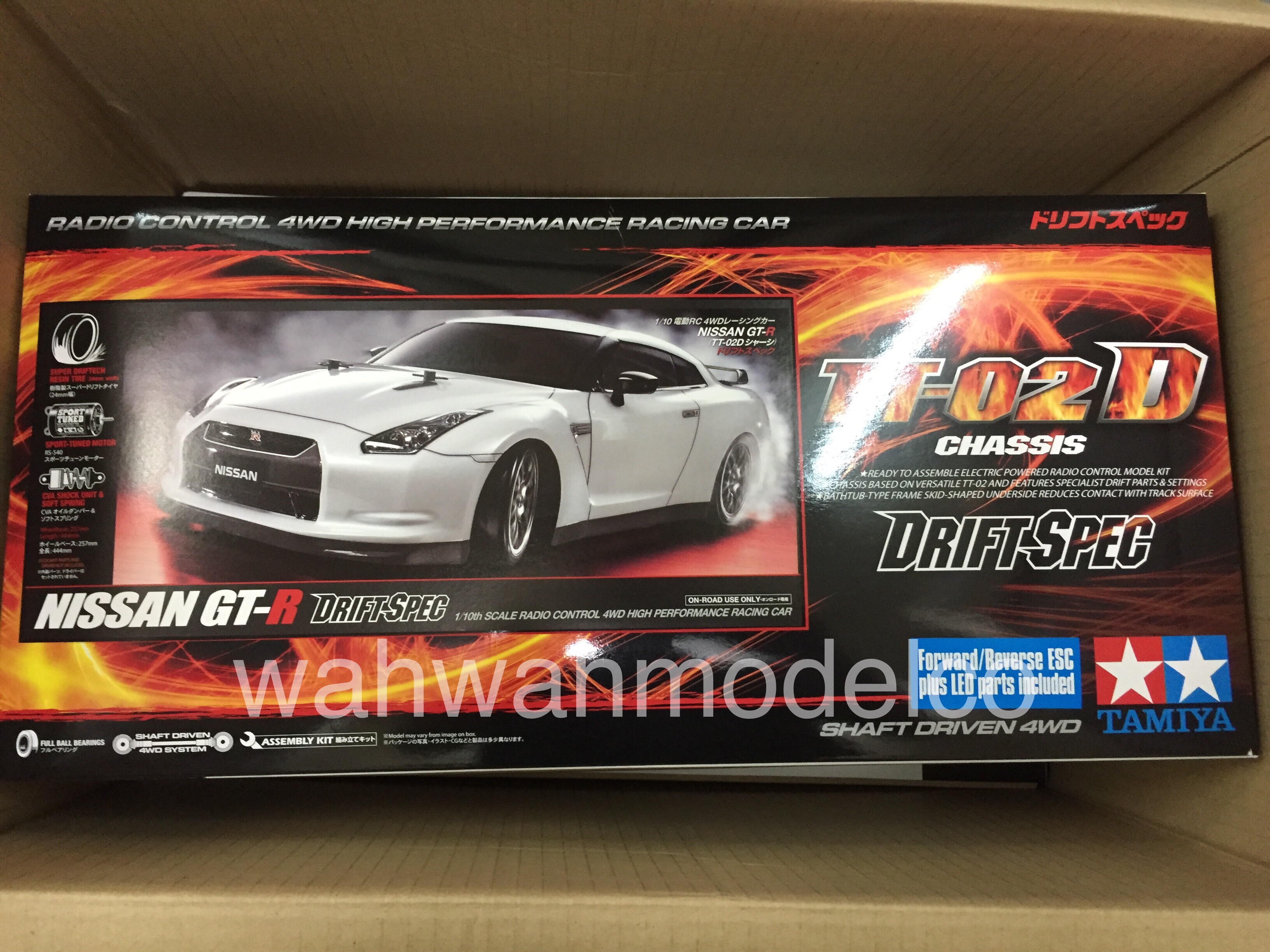 Tamiya 58623 1/10 Nissan Gt-r Drift Spec 4wd Kit for sale online