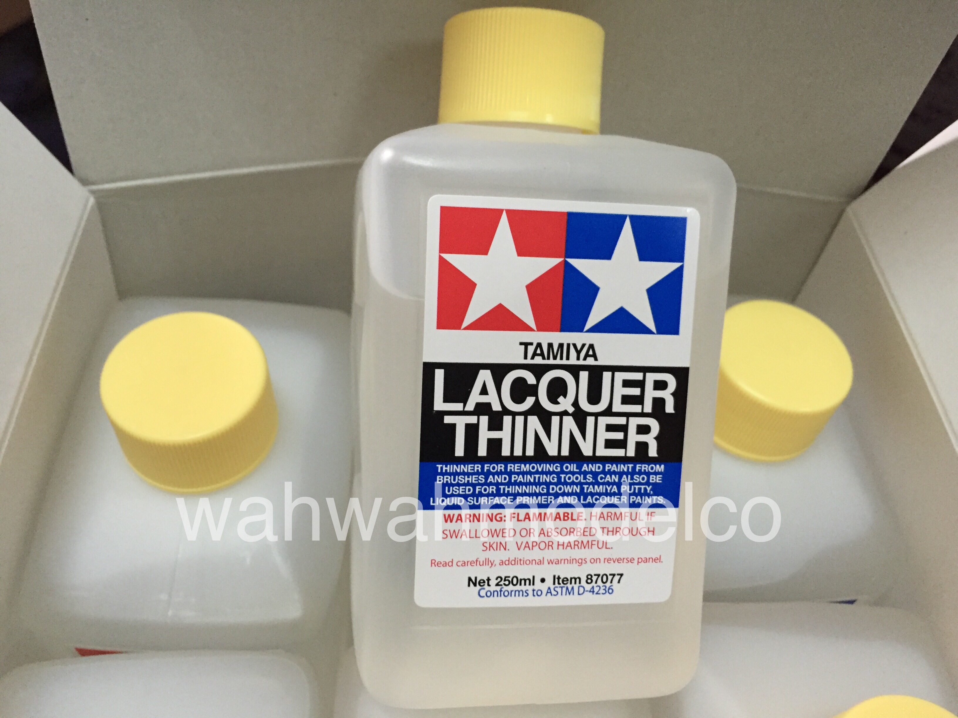 Tamiya 87077 Lacquer Thinner 250ml - WAH WAH MODEL SHOP