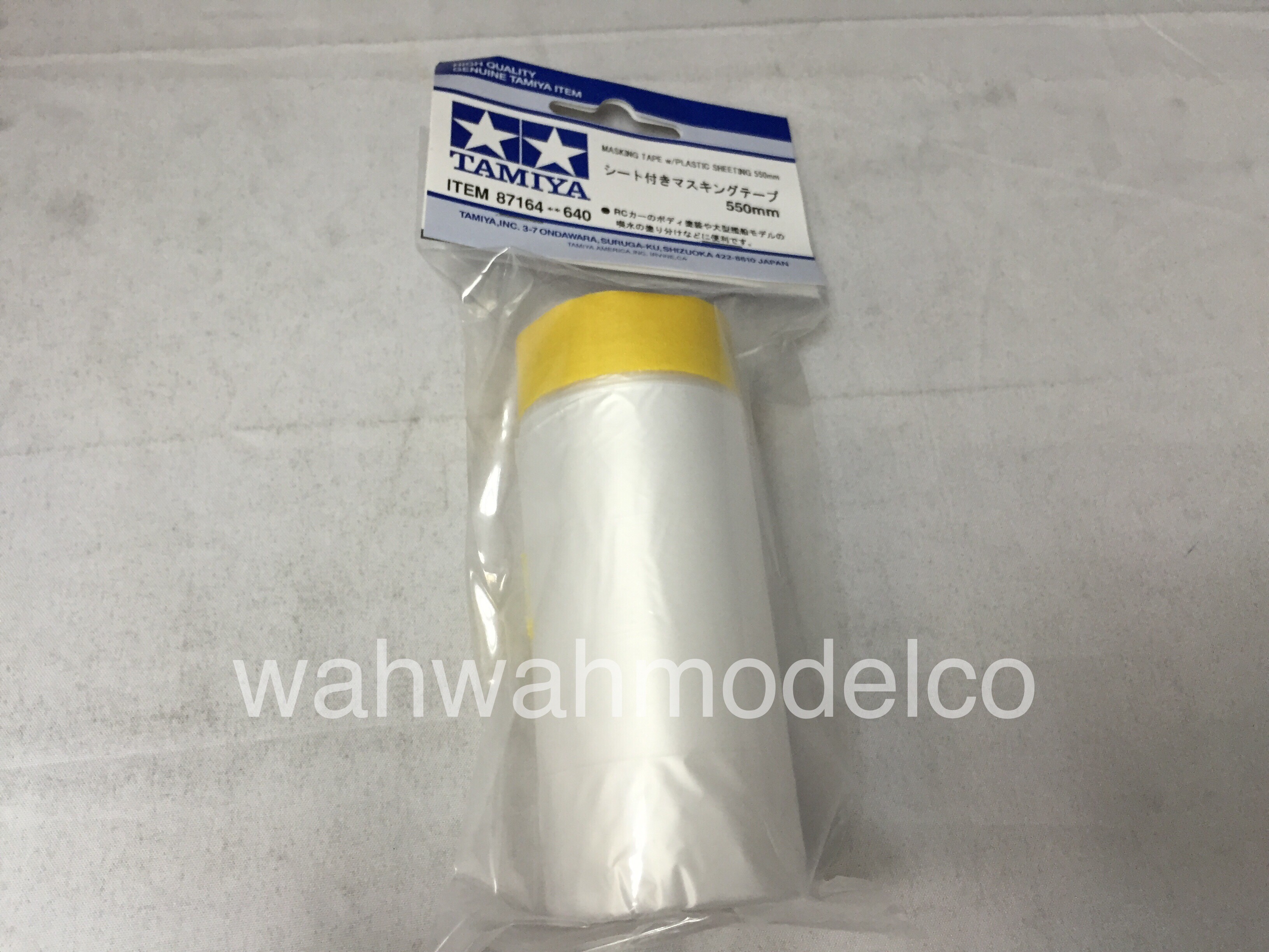Tamiya 87164 Masking Tape/Plastic Sheeting 550mm WAH WAH MODEL SHOP