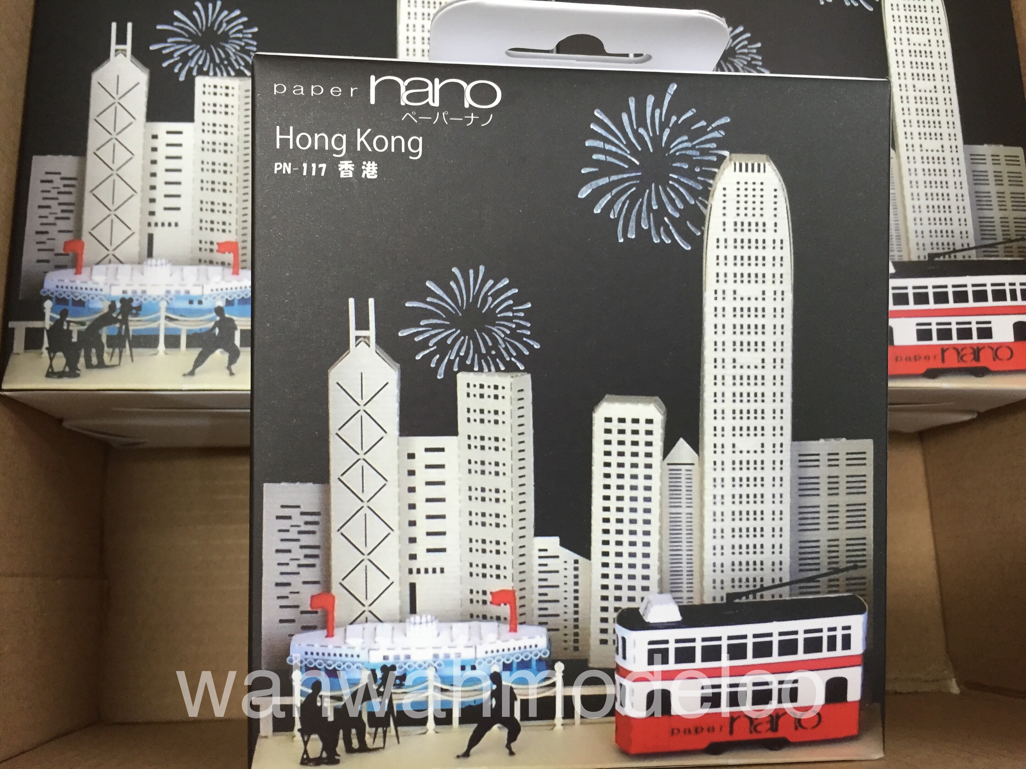KAWADA Paper nano Puzzle hong kong PN117 WAH WAH MODEL SHOP