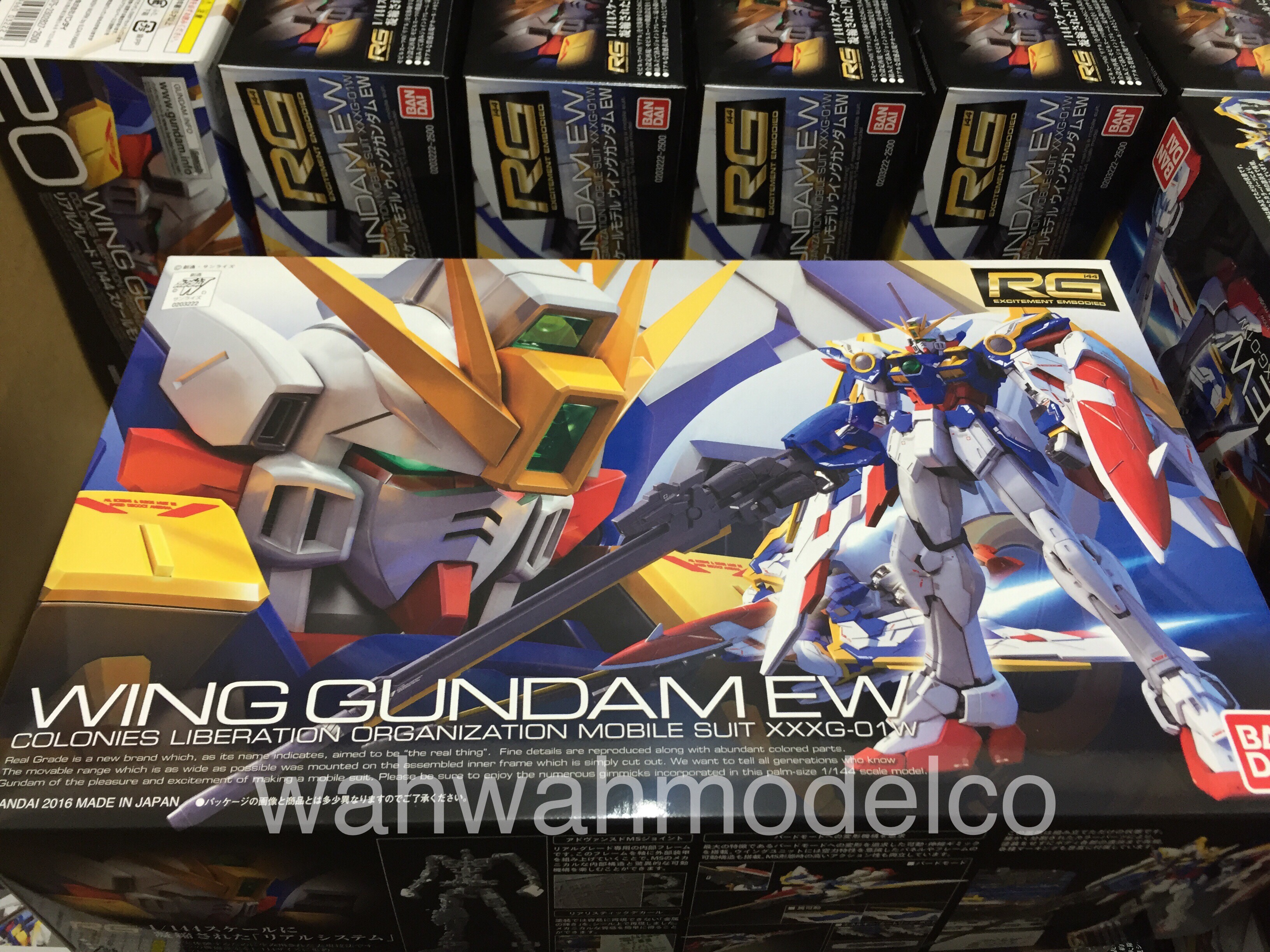 Bandai 203222 1 144 Rg 20 Rg Gundam Wing Gundam Ew Mobile Suit Xxxg 01w Wah Wah Model Shop
