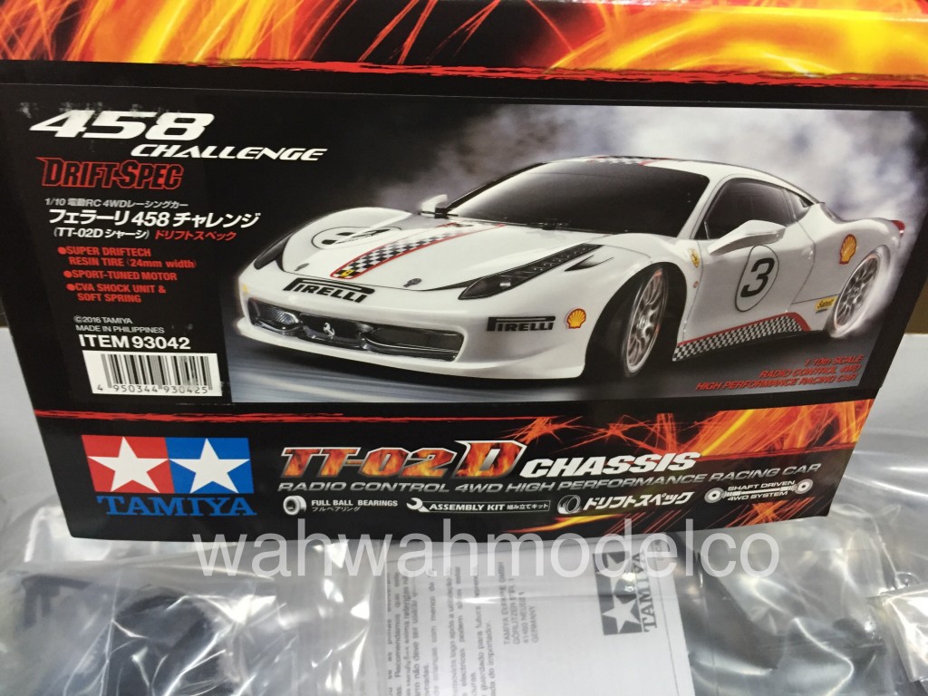 tamiya 458 body