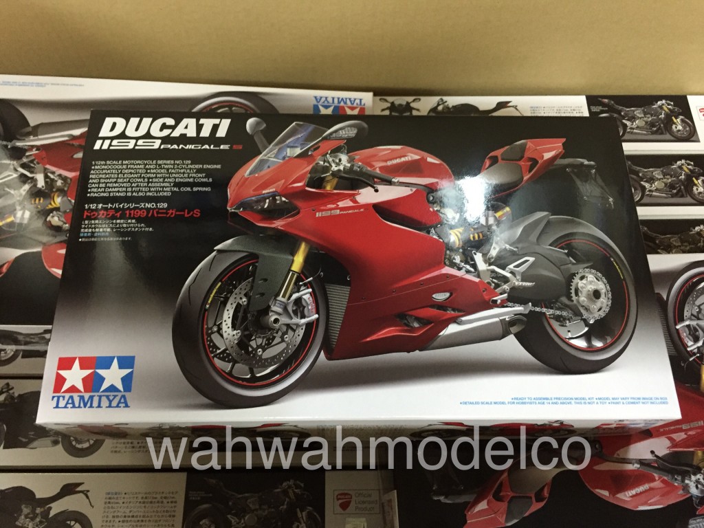 Maquette moto : Ducati 1199 Panigale S - 1:12 - Tamiya 14129