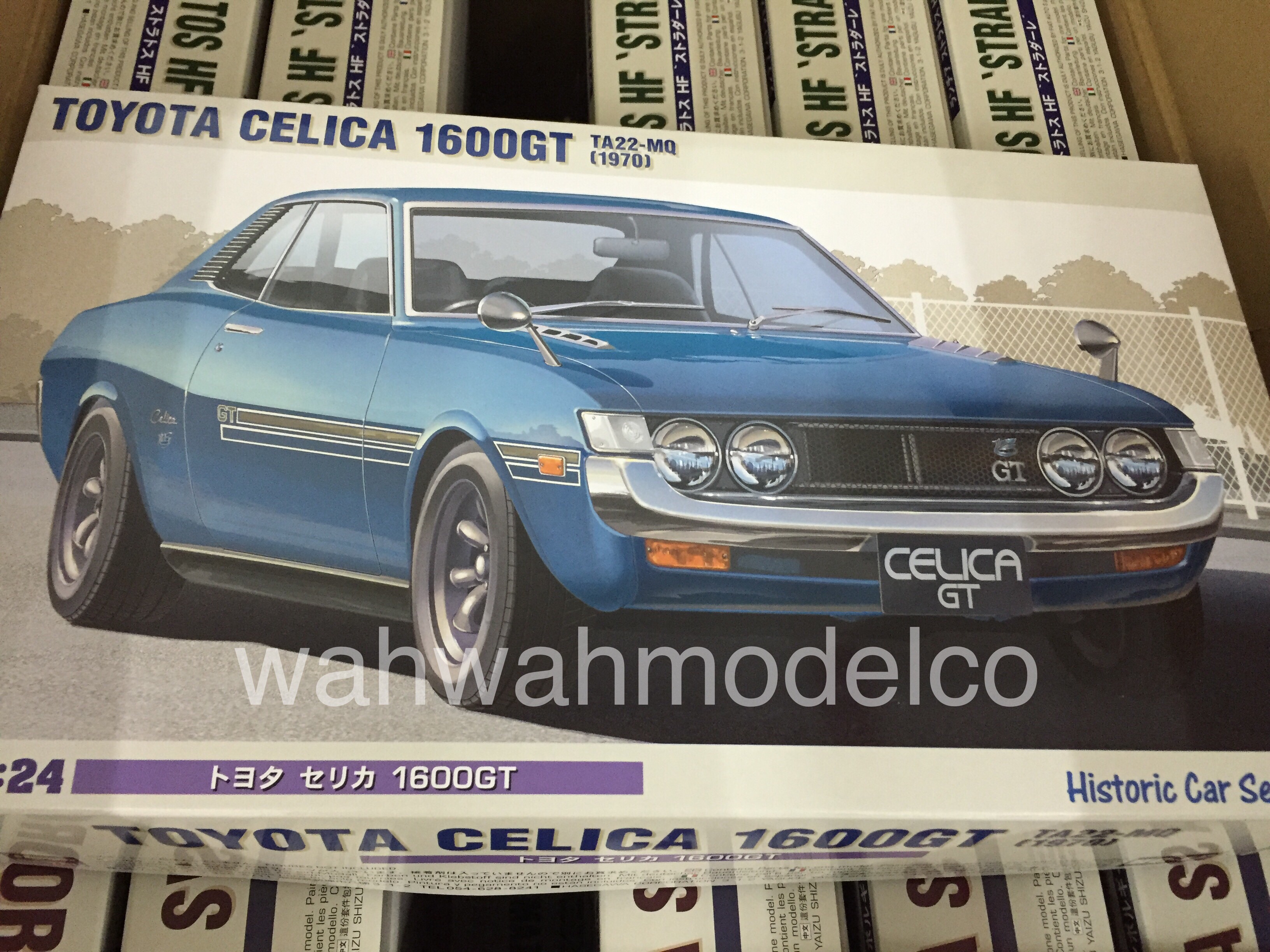 Hasegawa HC-12 1/24 Toyota Celica 1600GT 1970 Limited Ver