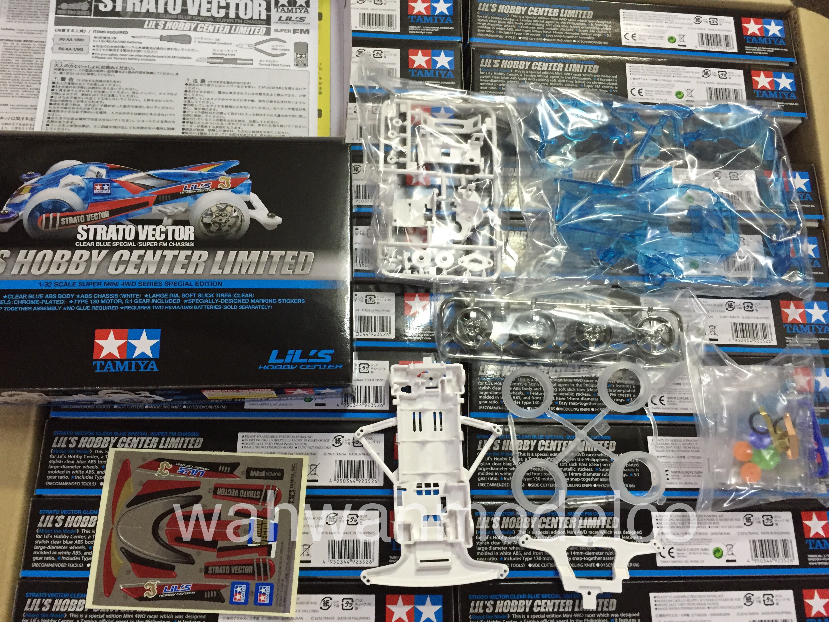 Tamiya 92352 Strato Vector Clear Blue Special