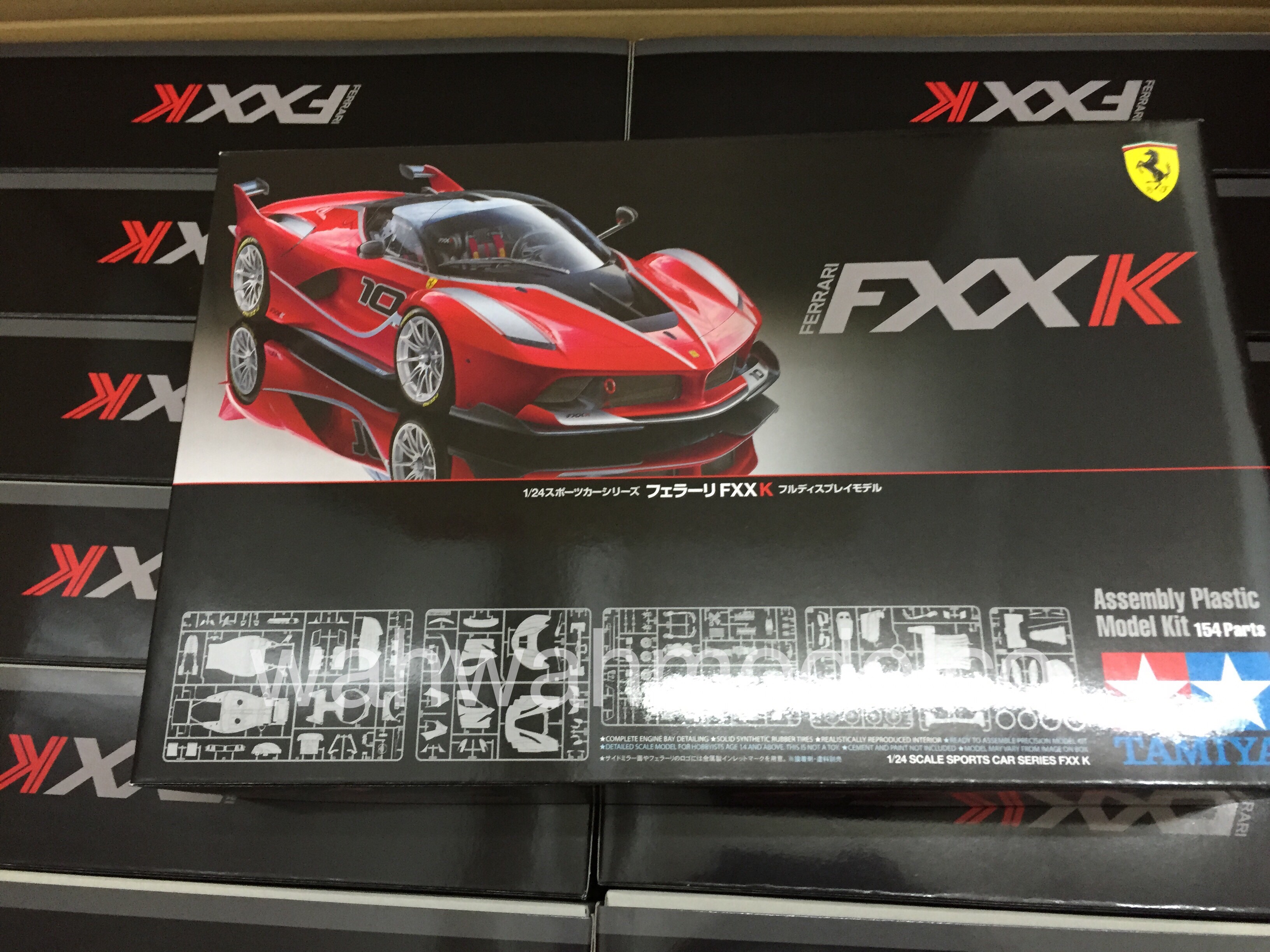 ferrari plastic model kits