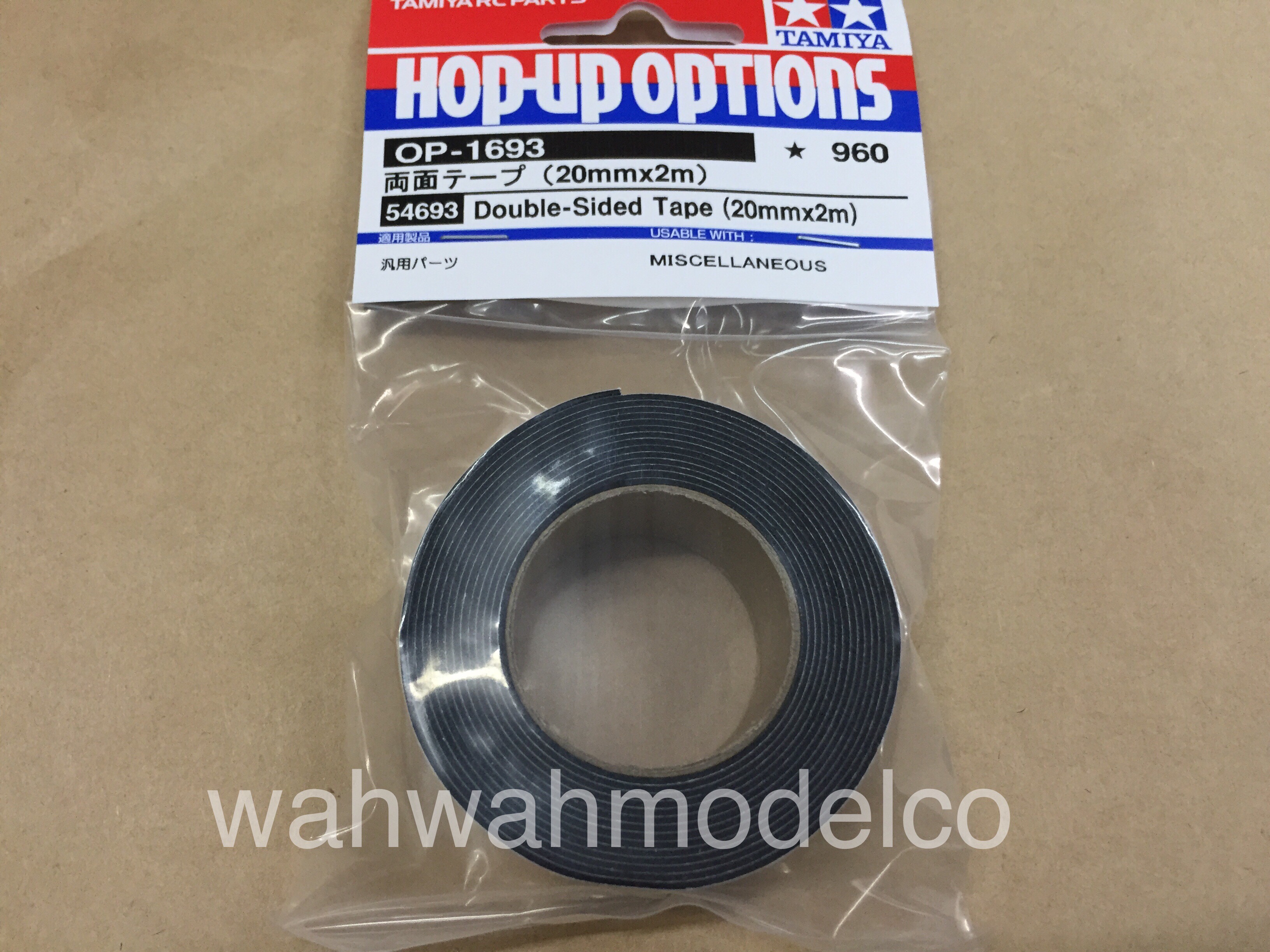 Tamiya Double Sided Tape 20mm x 2m 110 RC Cars Buggy Drift Touring