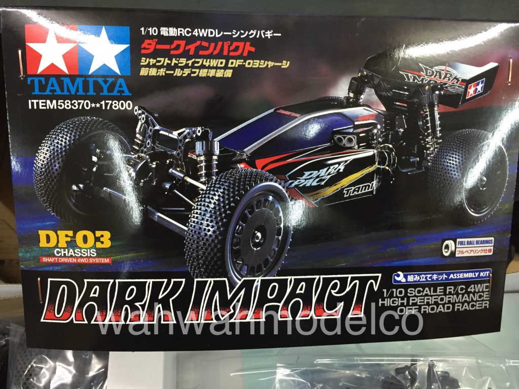 Tamiya 58370 1:10 DF-03 Dark Impact EP RC Cars Buggy Off Road