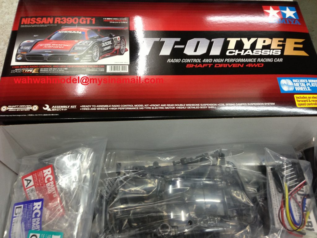 Rc Nissan R390 Gt1 Tt01E / Tamiya USA