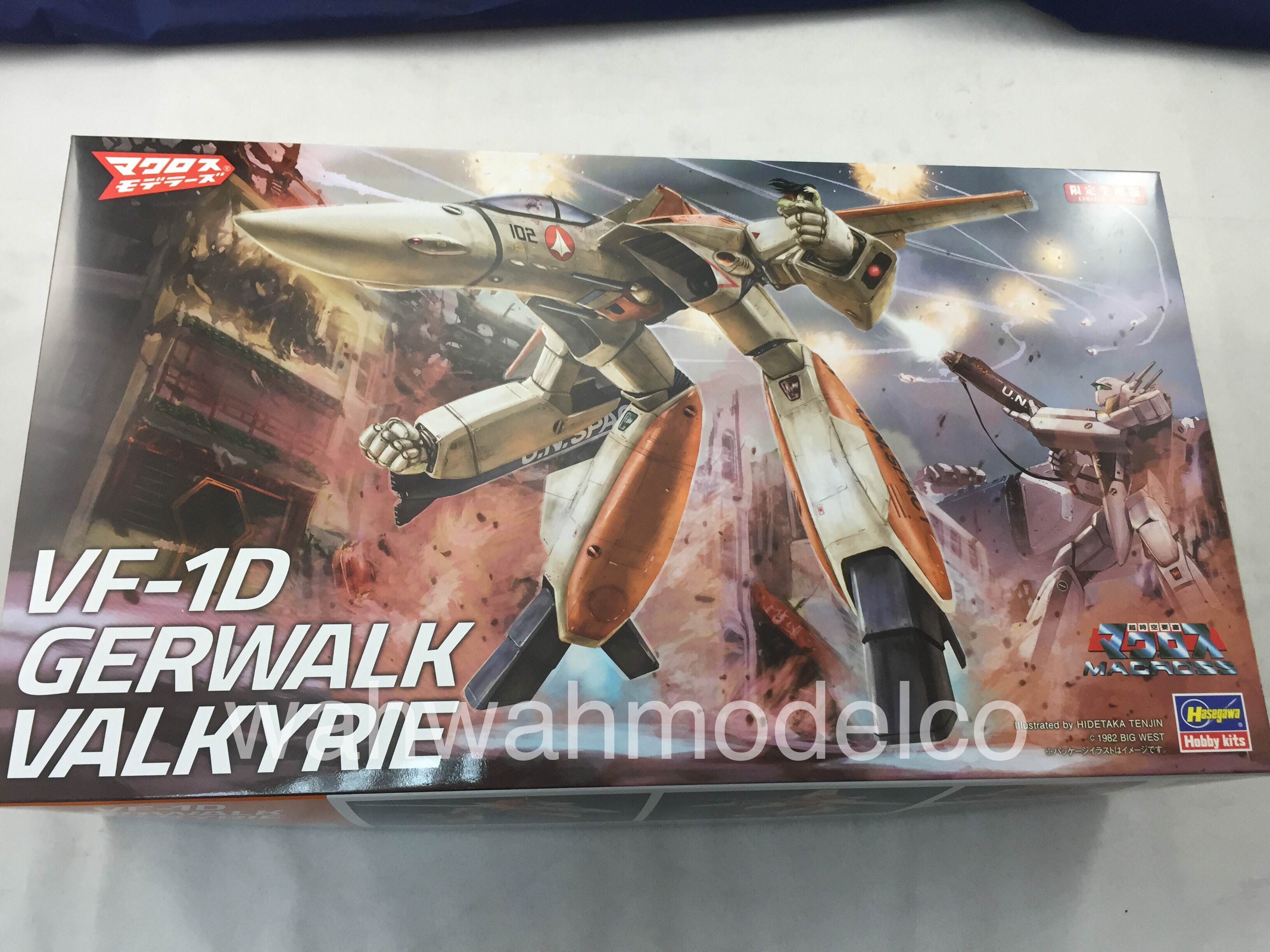 HasegawHasegawa Macross 65832 VF-1D Gerwalk Valkyrie Hasegawa