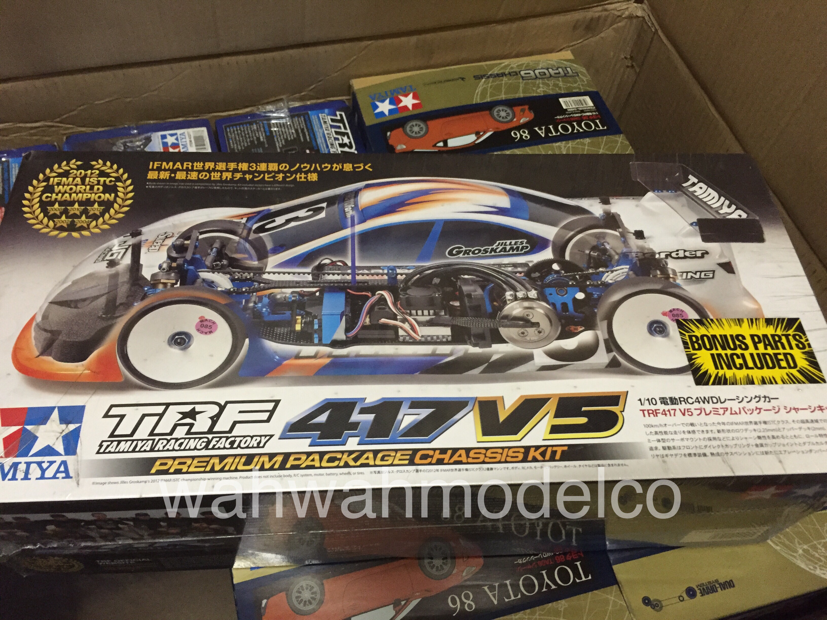 Tamiya 42240 – 1/10 RC TRF417 V5 Premium Package Chassis Kit