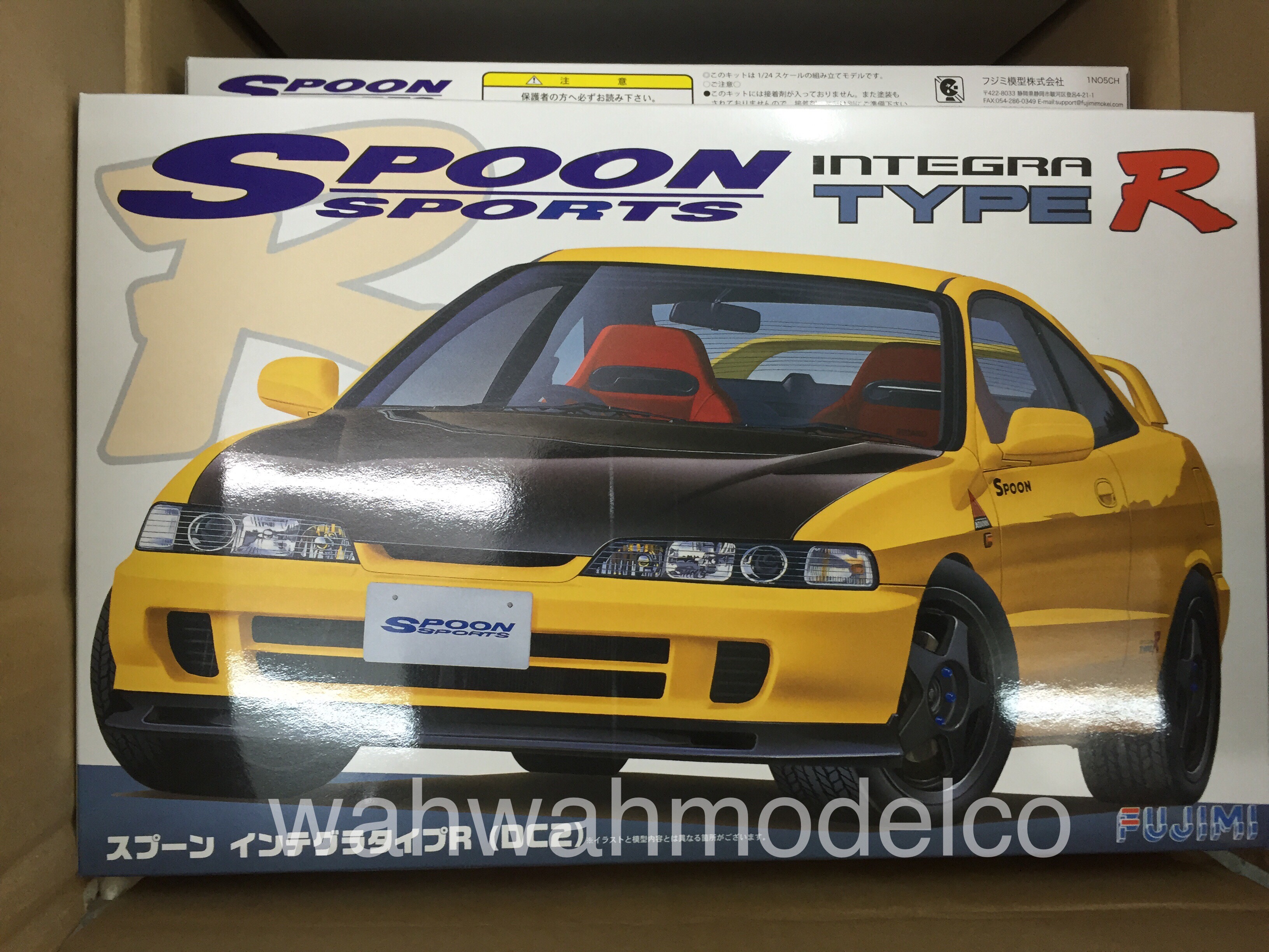 Fujimi TOHGE-07 Honda Integra Type R 1/24 Scale Kit 