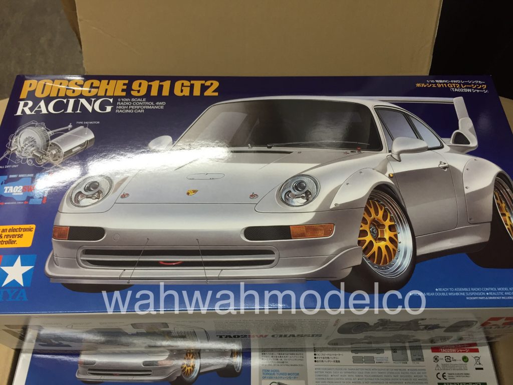 Tamiya 47321 1/10 Prosche 911 GT2 Racing (TA02SW)