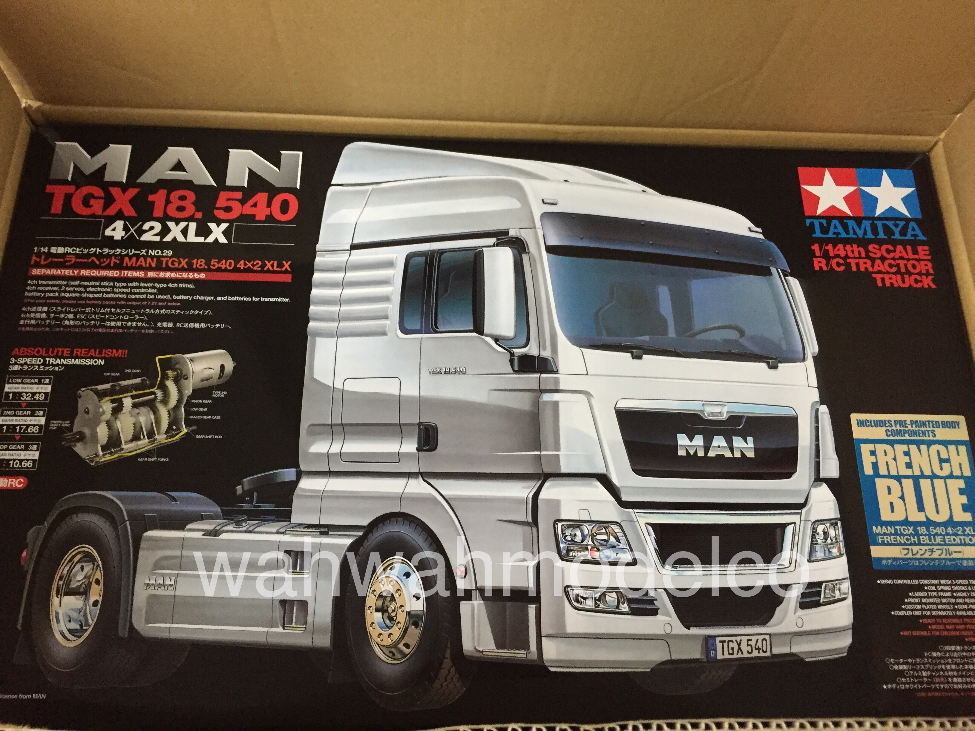 tamiya man tgx